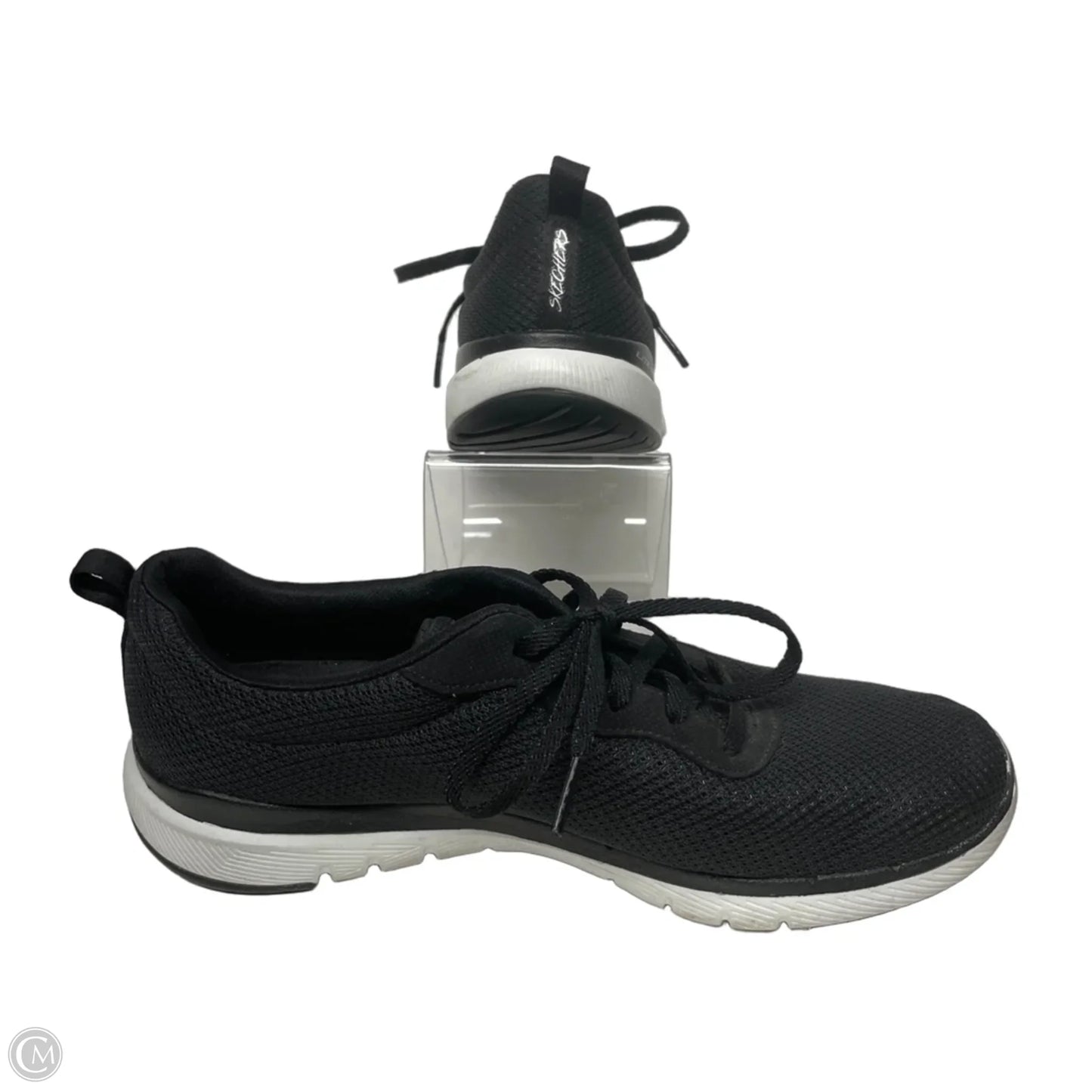Shoes Athletic By Skechers In Black, Size: 9