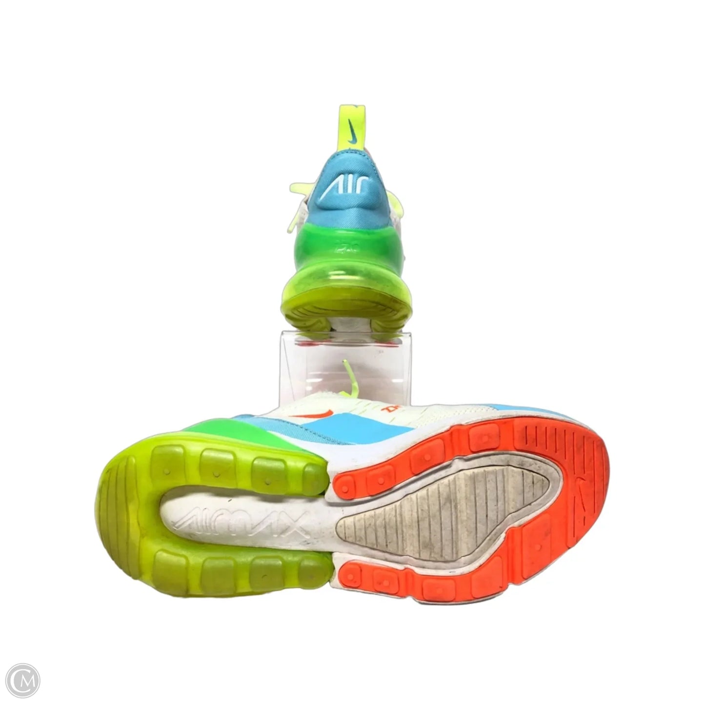 Shoes Athletic By Nike In Green & White, Size: 6.5