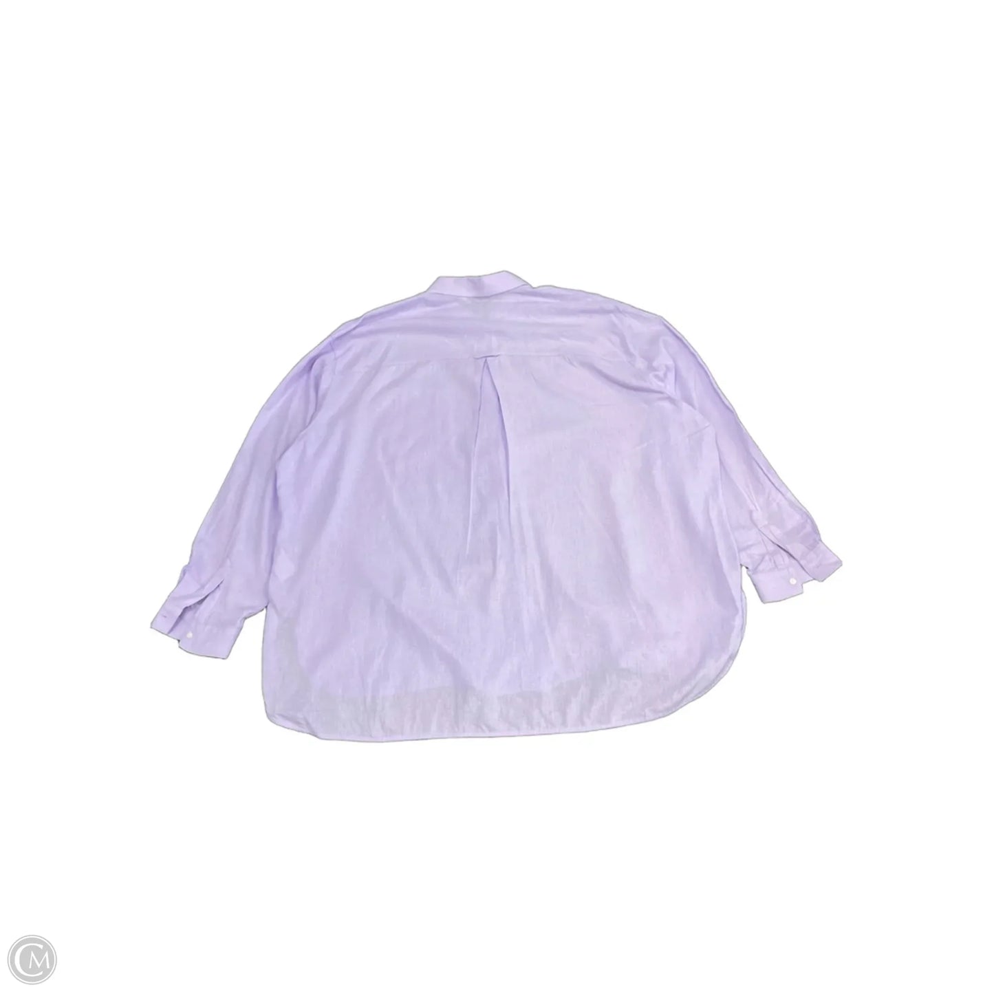 Top Long Sleeve By Old Navy In Purple, Size: Xxl