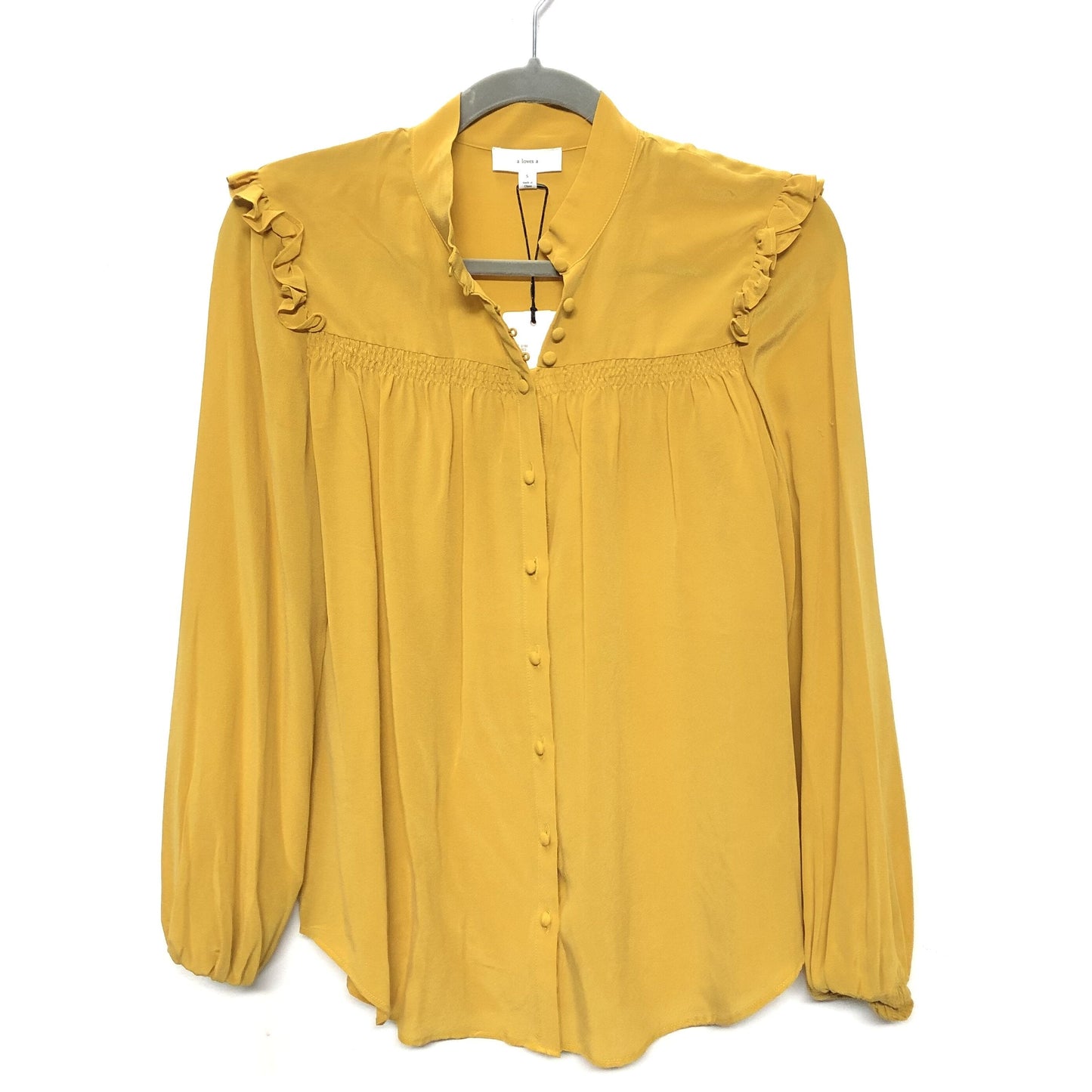 Blouse Long Sleeve By A Loves A Size: S