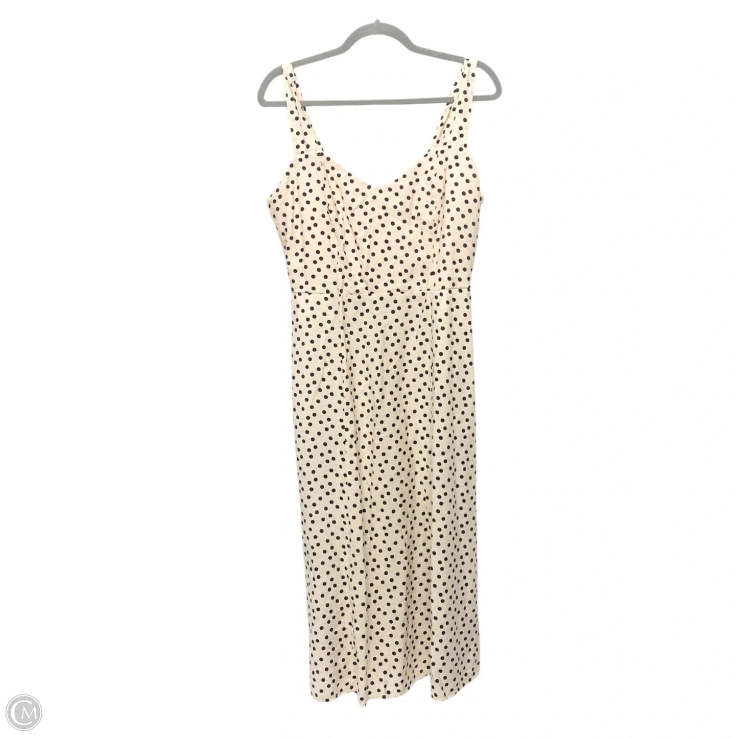 Dress Casual Midi By Rachel Zoe In Black & Cream, Size: 10