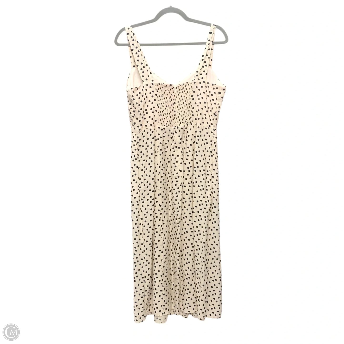 Dress Casual Midi By Rachel Zoe In Black & Cream, Size: 10