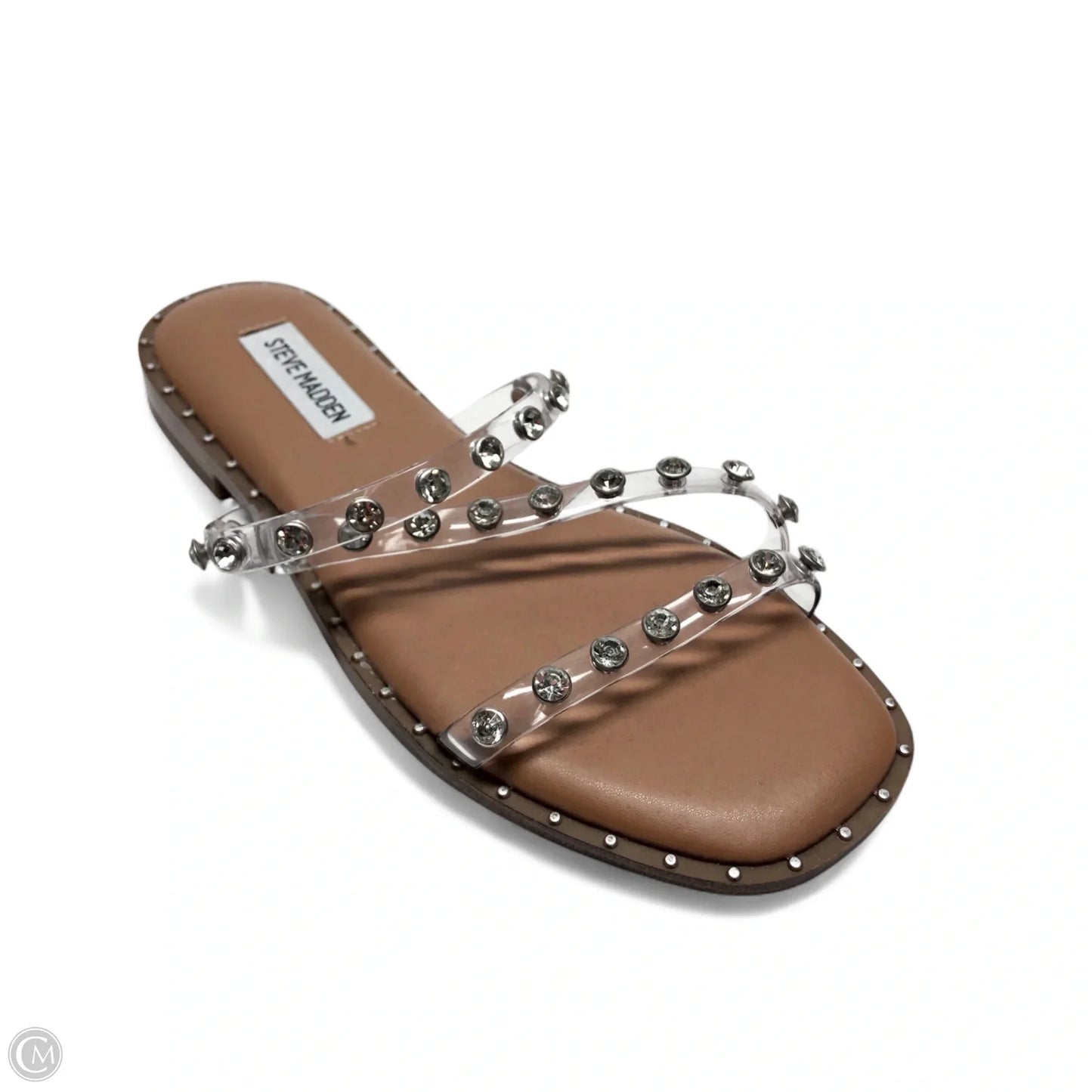 Sandals Flats By Steve Madden In Clear, Size: 6.5