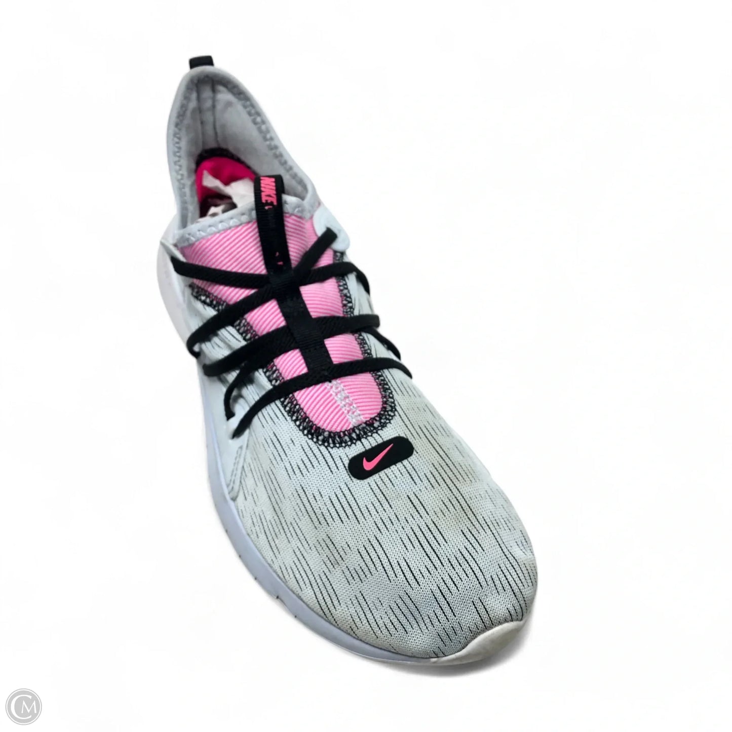 Shoes Athletic By Nike In Grey & Pink, Size: 9