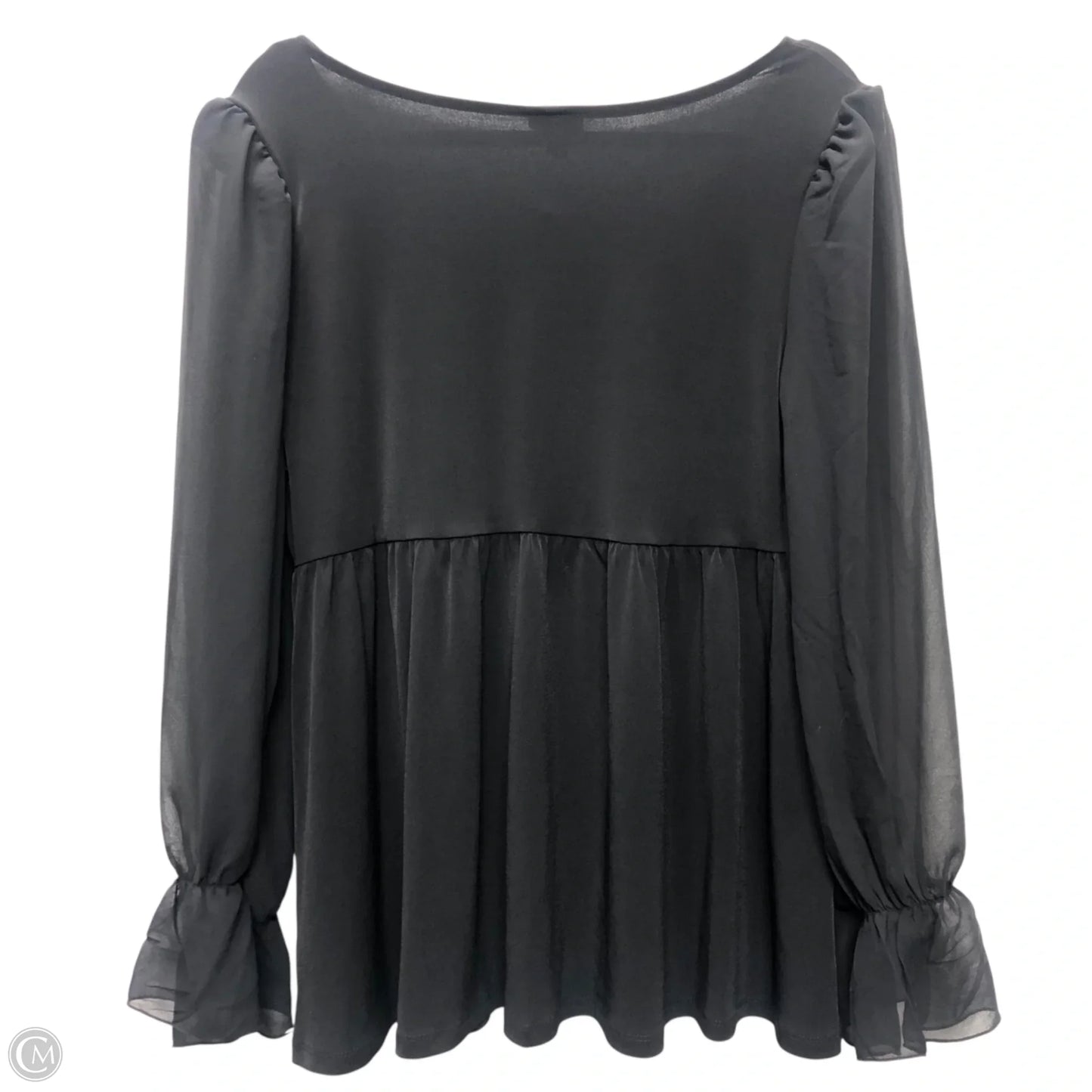 Top Long Sleeve By Torrid In Black, Size: L