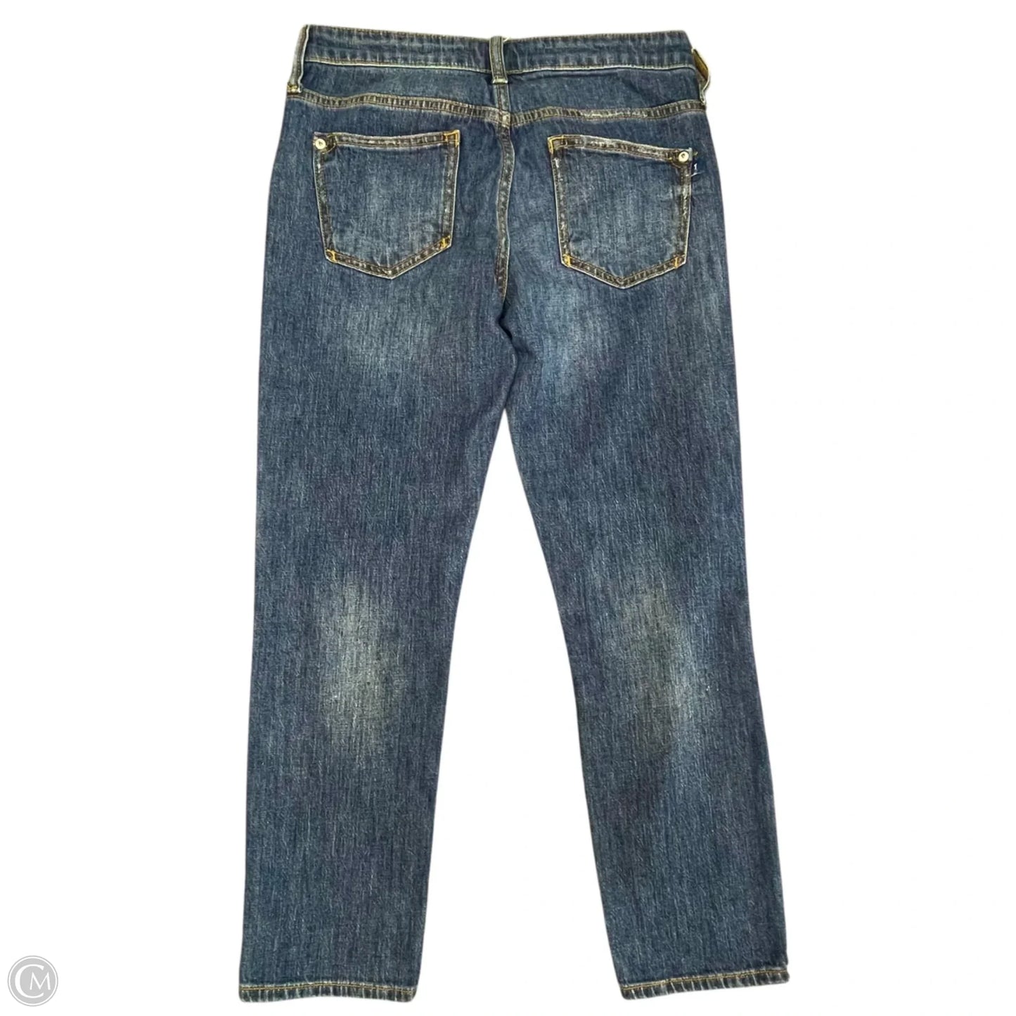 Jeans Straight By Pilcro In Blue Denim, Size: 2p