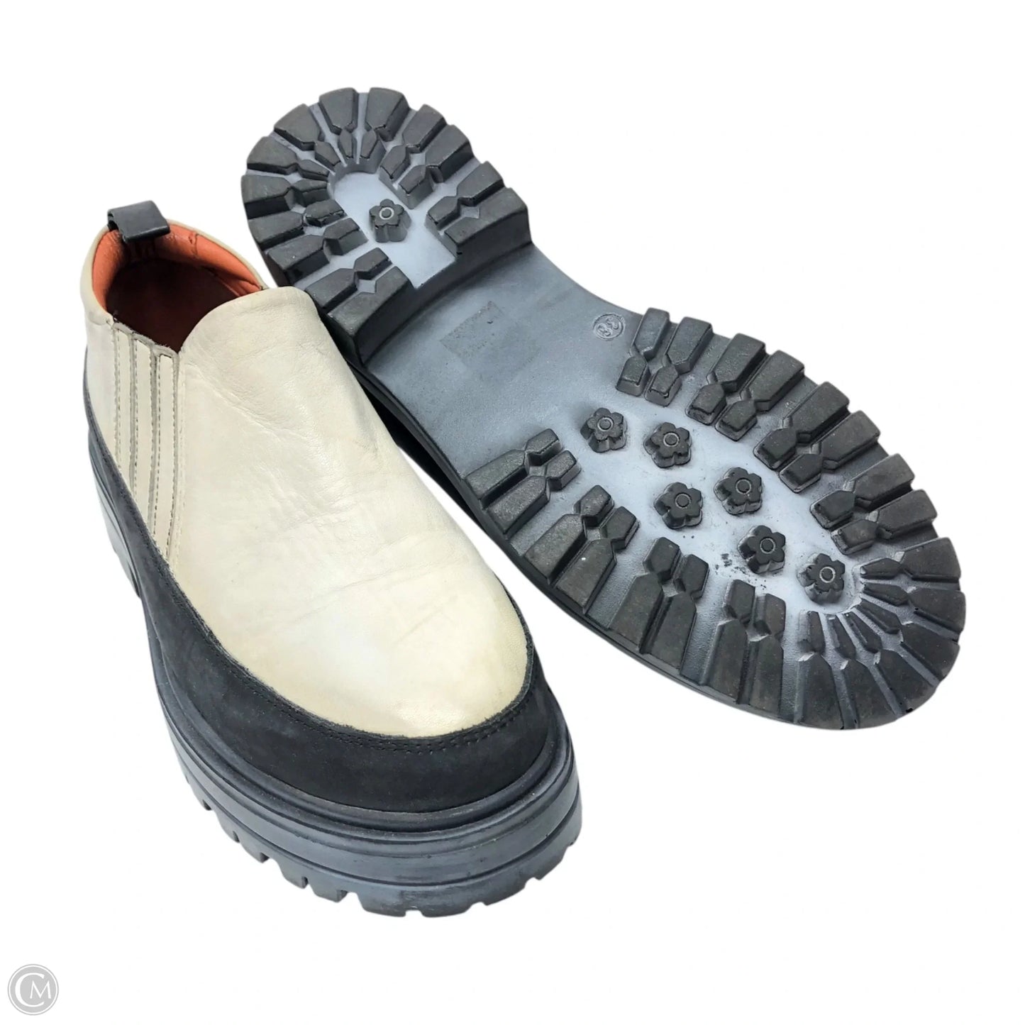 Shoes Flats By Free People In Black & Cream, Size: 7.5