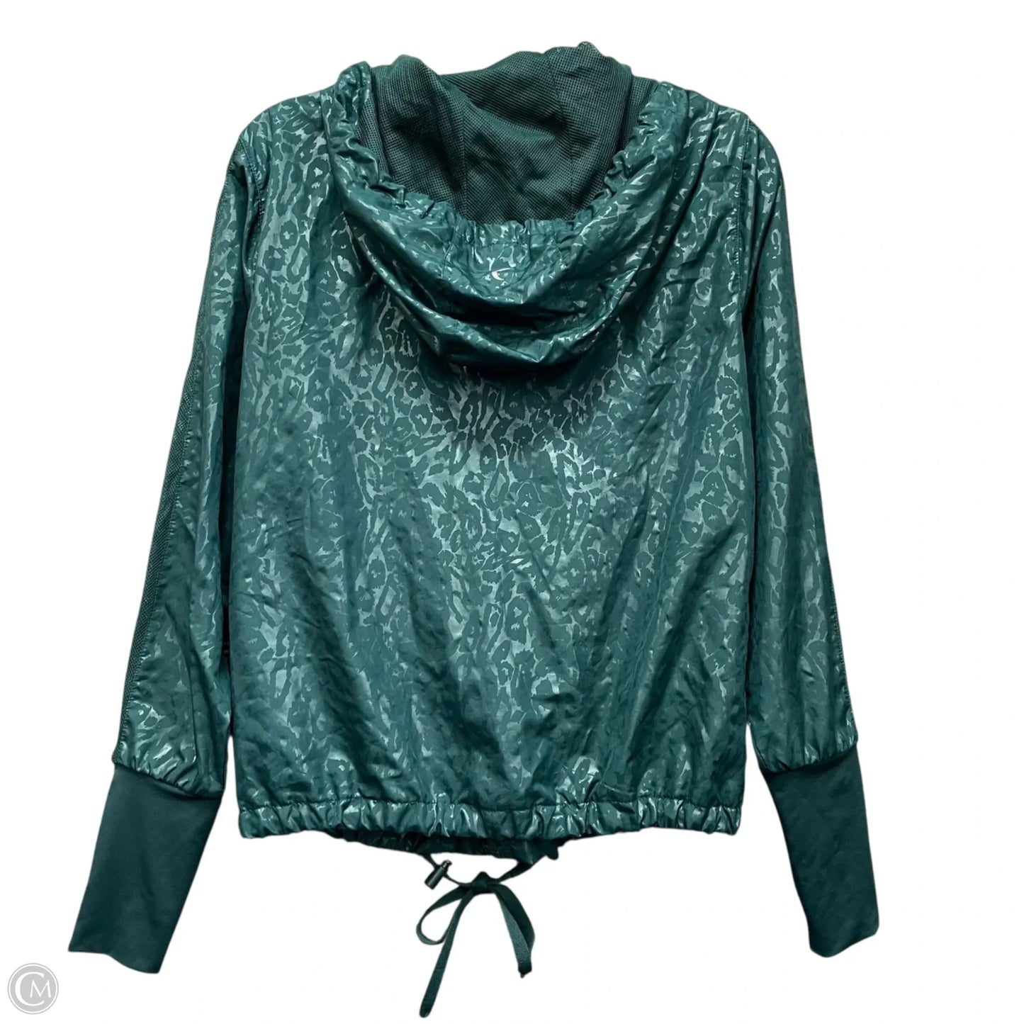 Athletic Jacket By Zyia In Green, Size: S