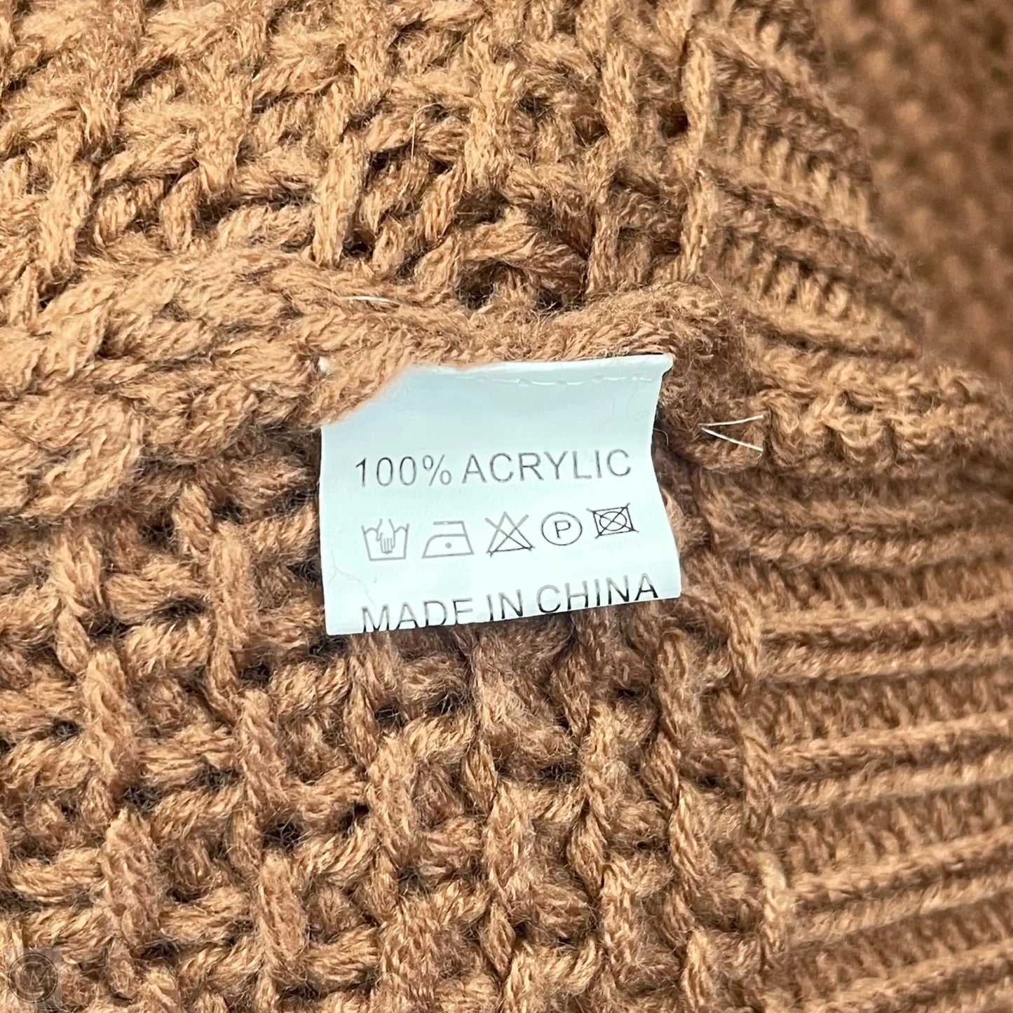 Dress Sweater By Clothes Mentor In Brown, Size: Xl