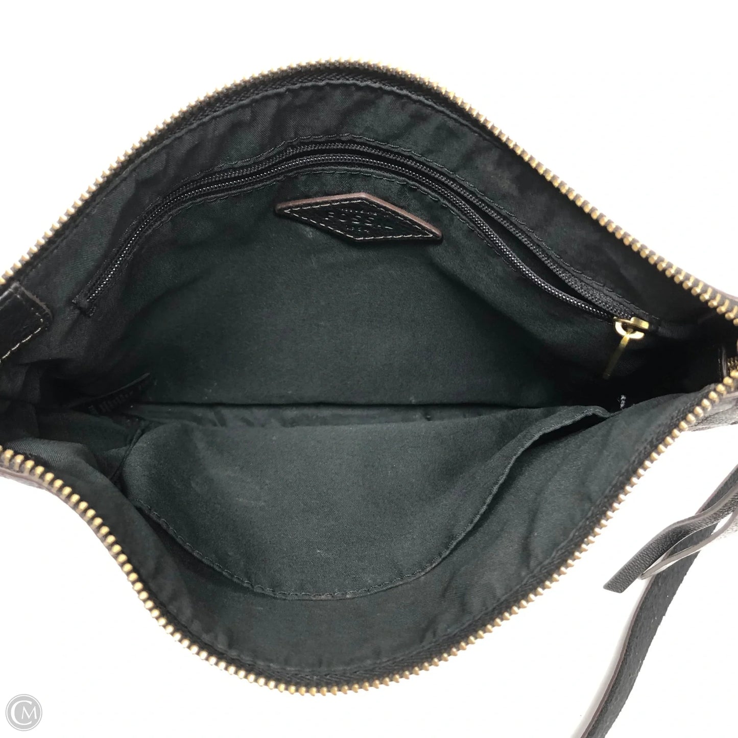 Crossbody Leather By Fossil, Size: Small