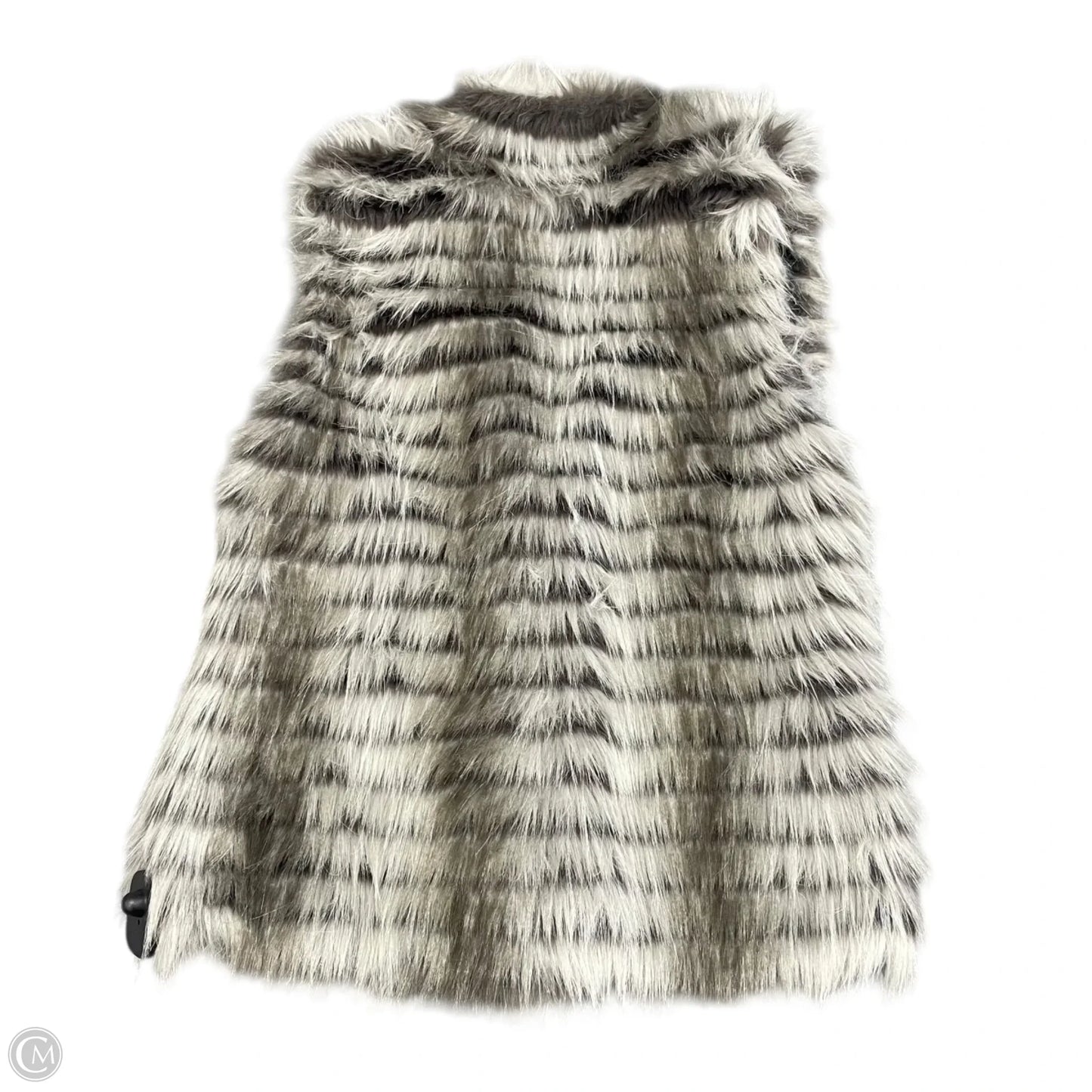 Vest Faux Fur & Sherpa By Michael By Michael Kors In Grey, Size: Xs