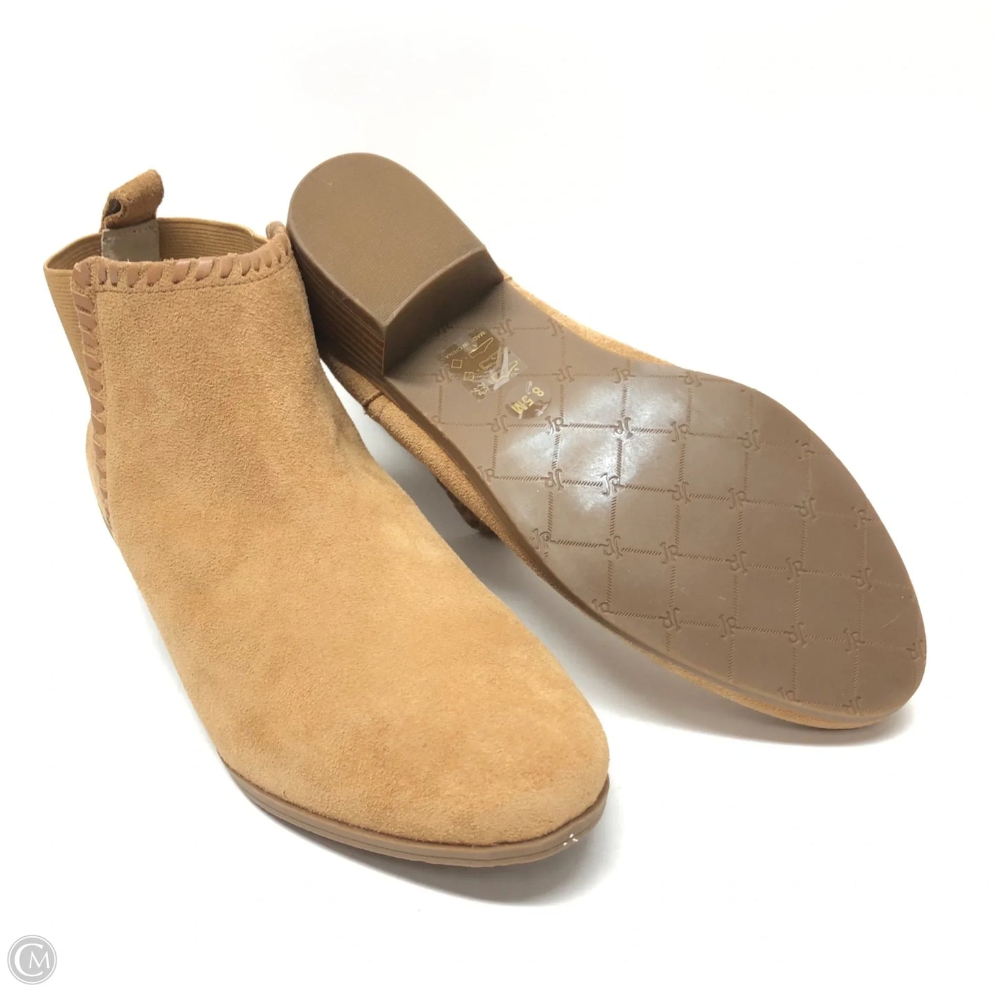 Boots Ankle Heels By Jack Rogers In Brown, Size: 8.5