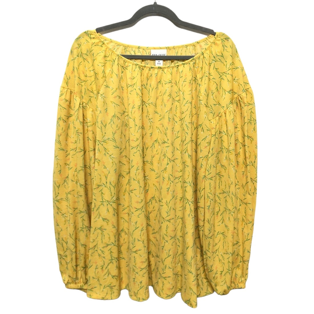Blouse Long Sleeve By Ava & Viv Size: 1x