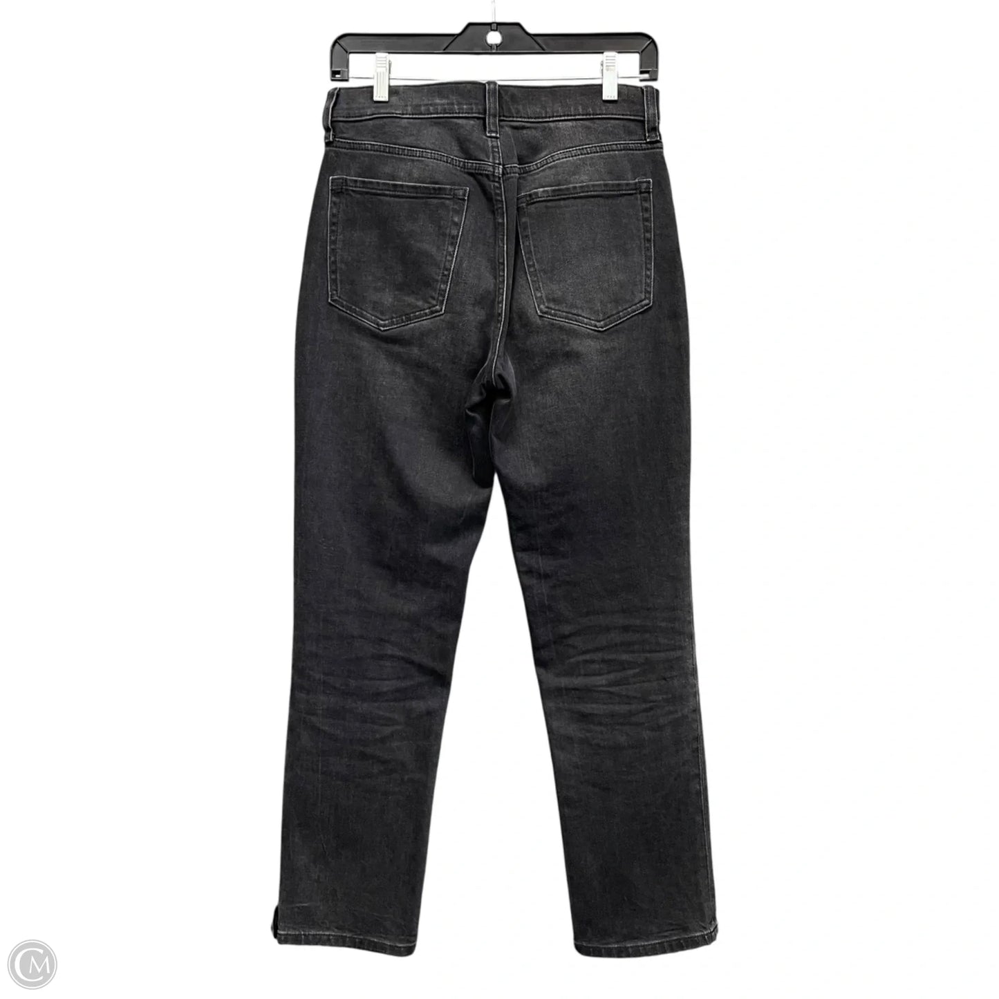 Jeans Straight By Banana Republic In Grey Denim, Size: 4