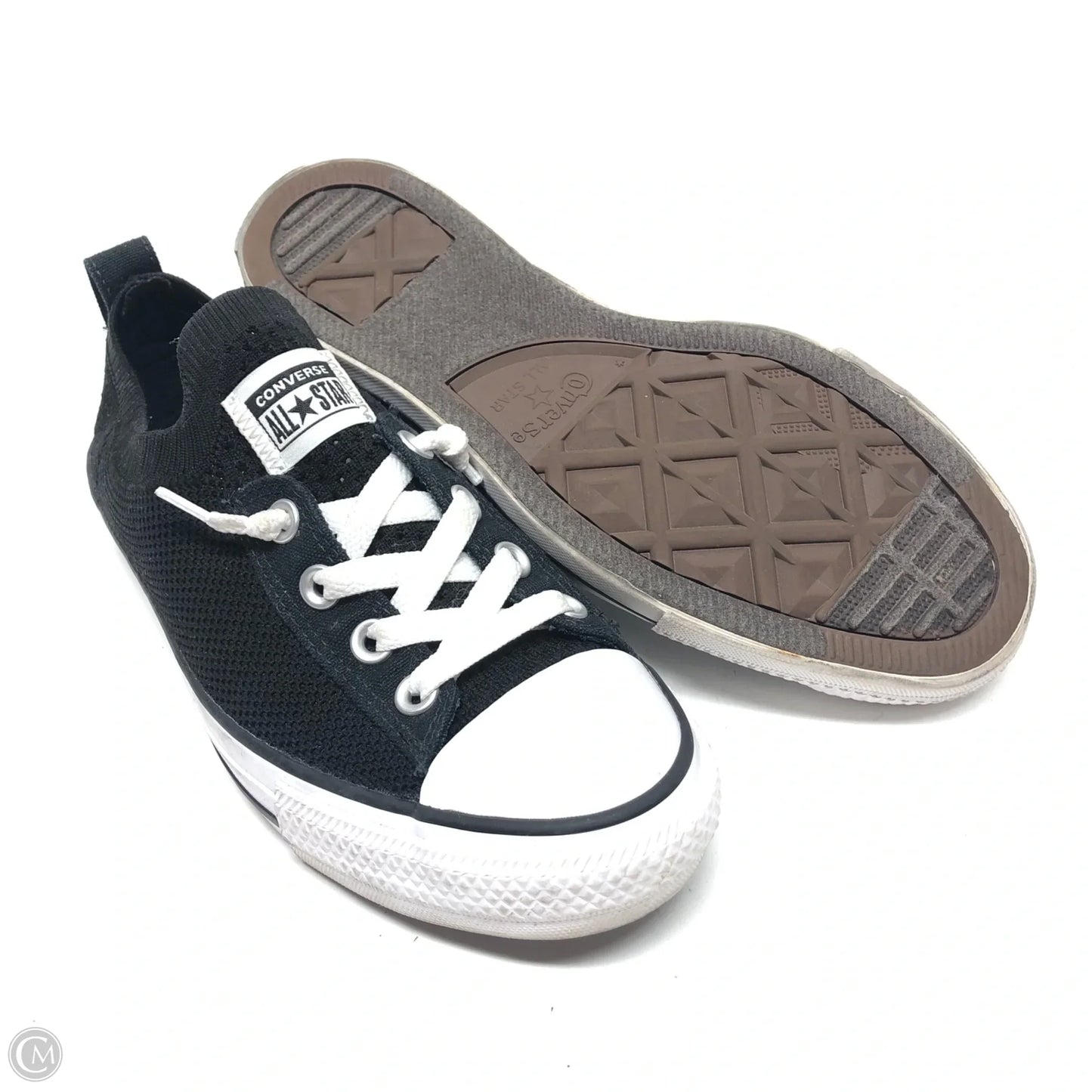 Shoes Sneakers By Converse In Black & White, Size: 7