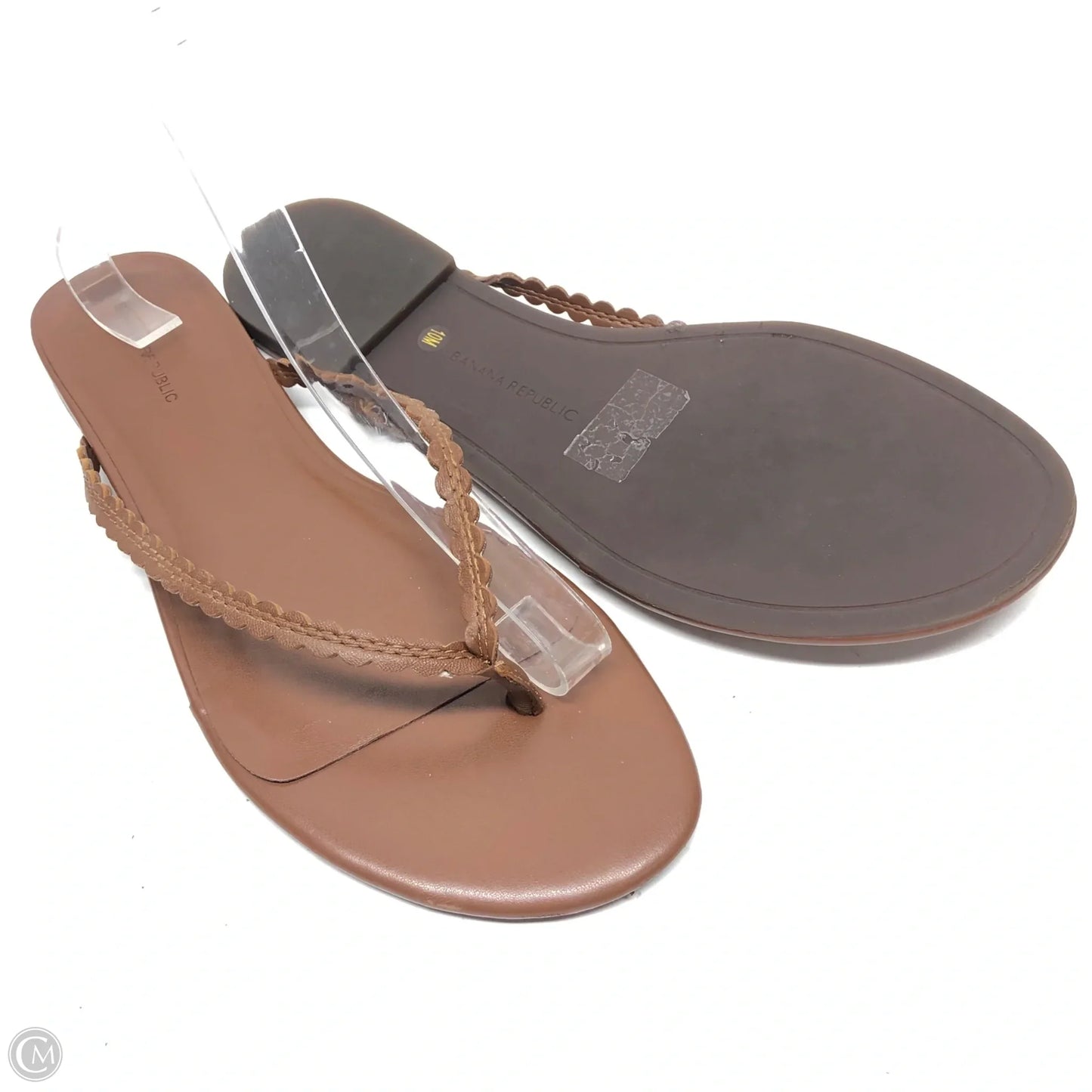 Sandals Flats By Banana Republic In Brown, Size: 10
