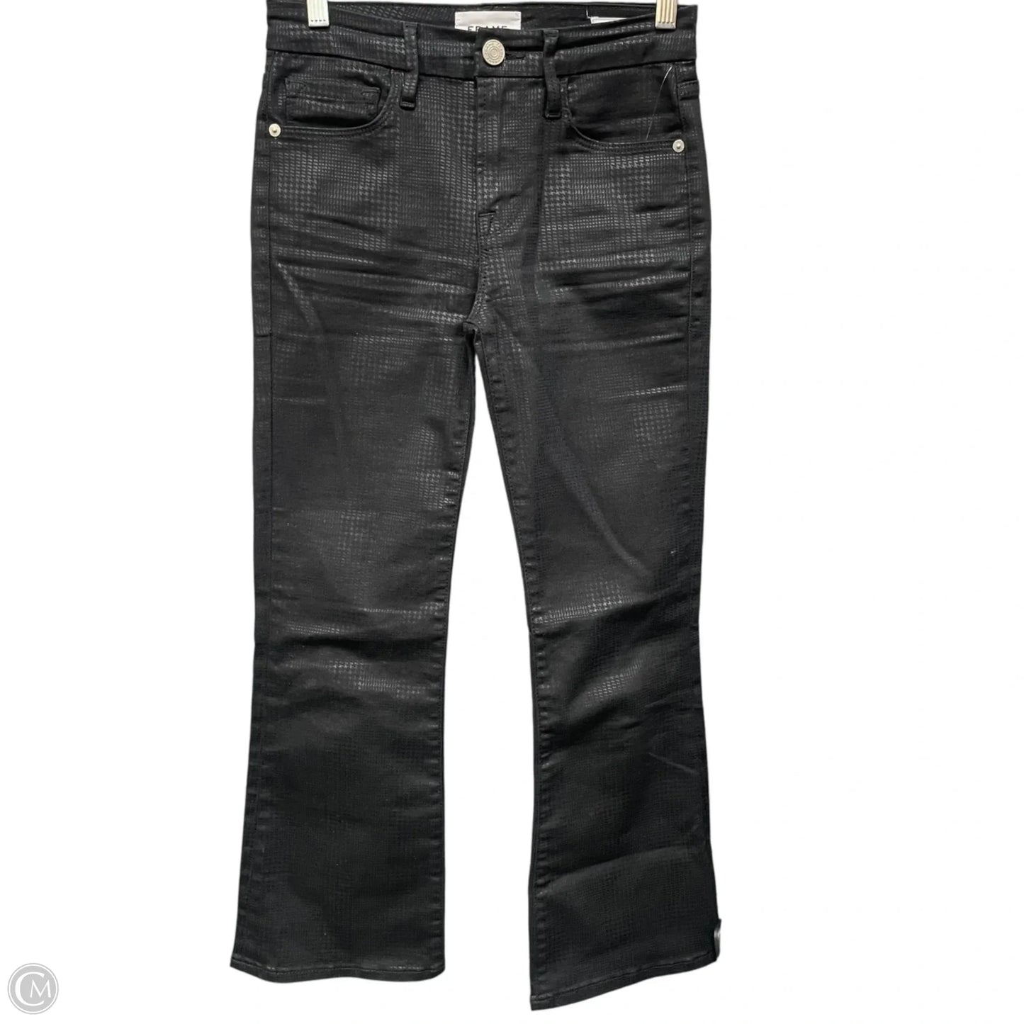 Jeans Boot Cut By Frame In Black, Size: 0