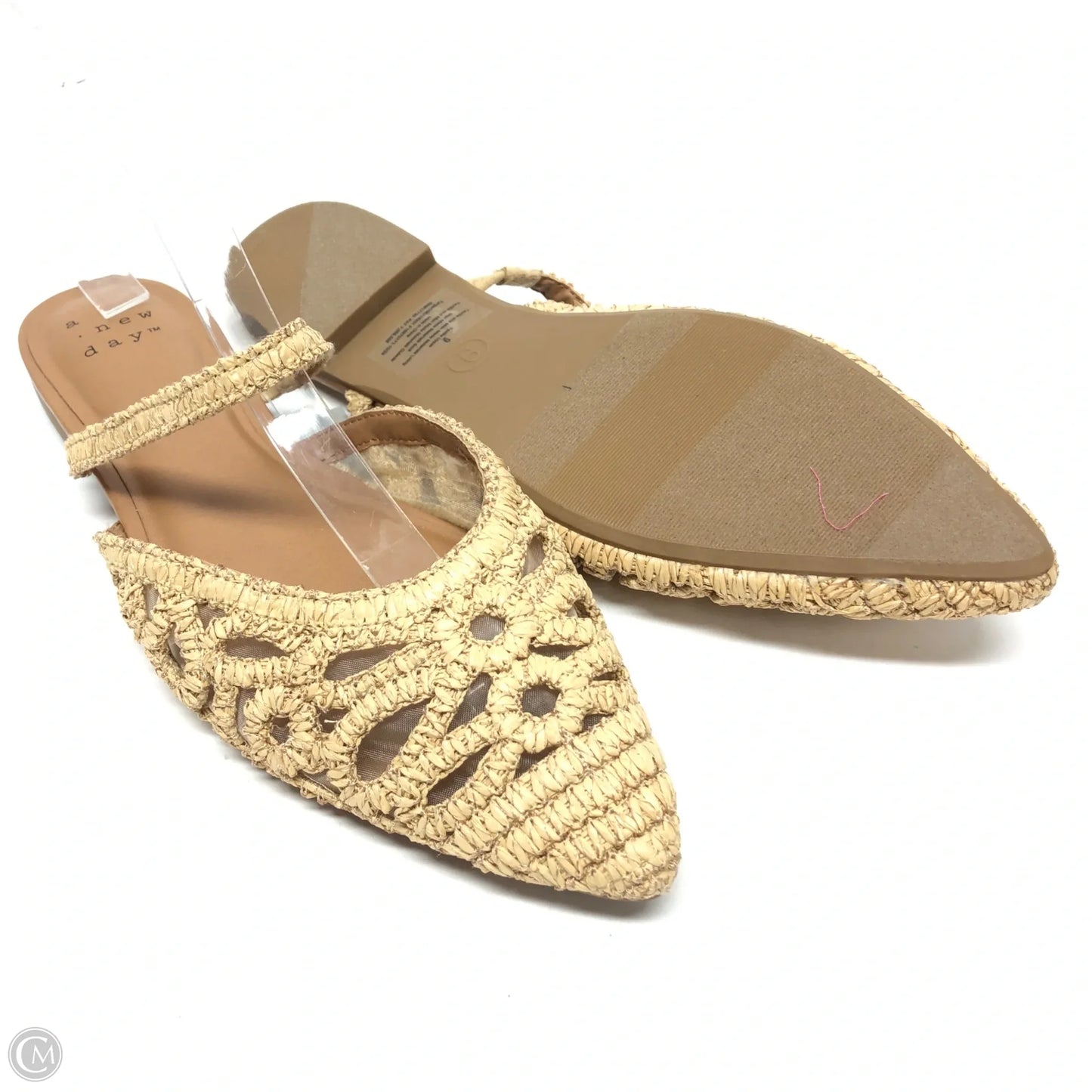 Shoes Flats By A New Day In Beige, Size: 9