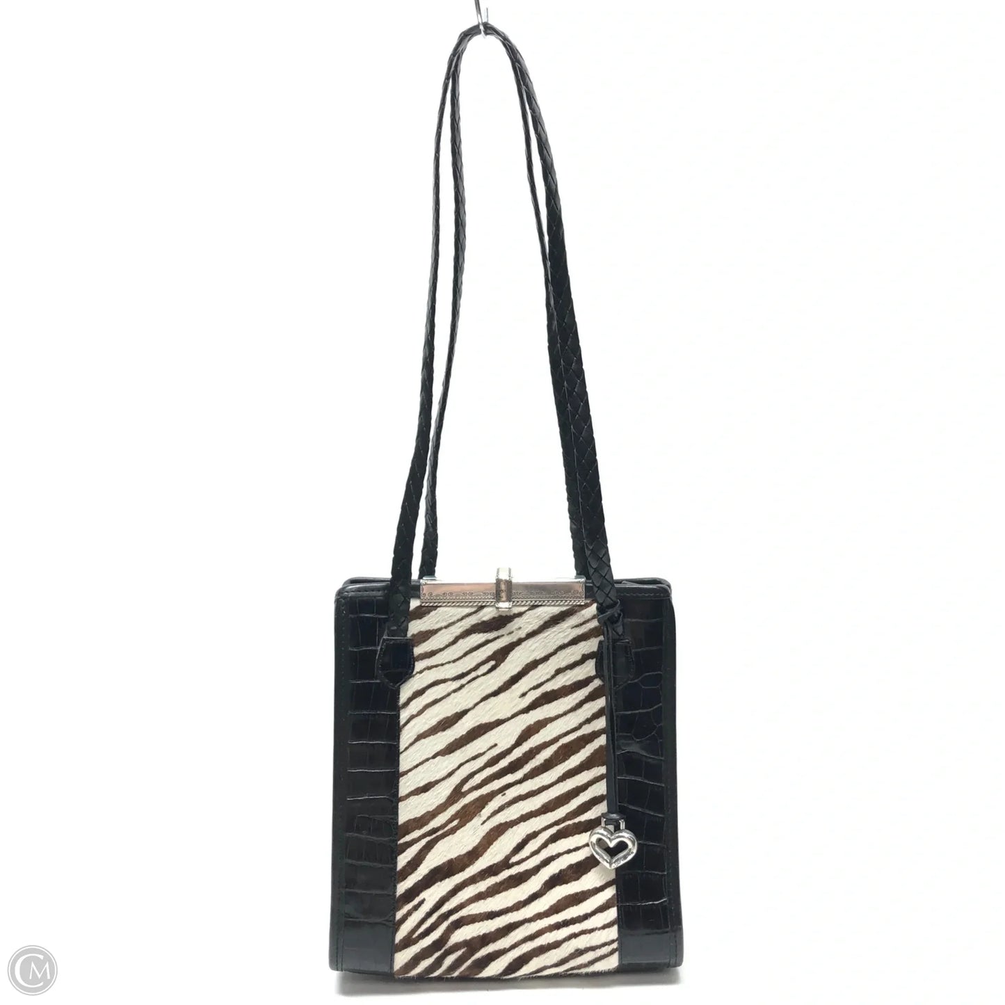 Handbag Leather By Brighton, Size: Small