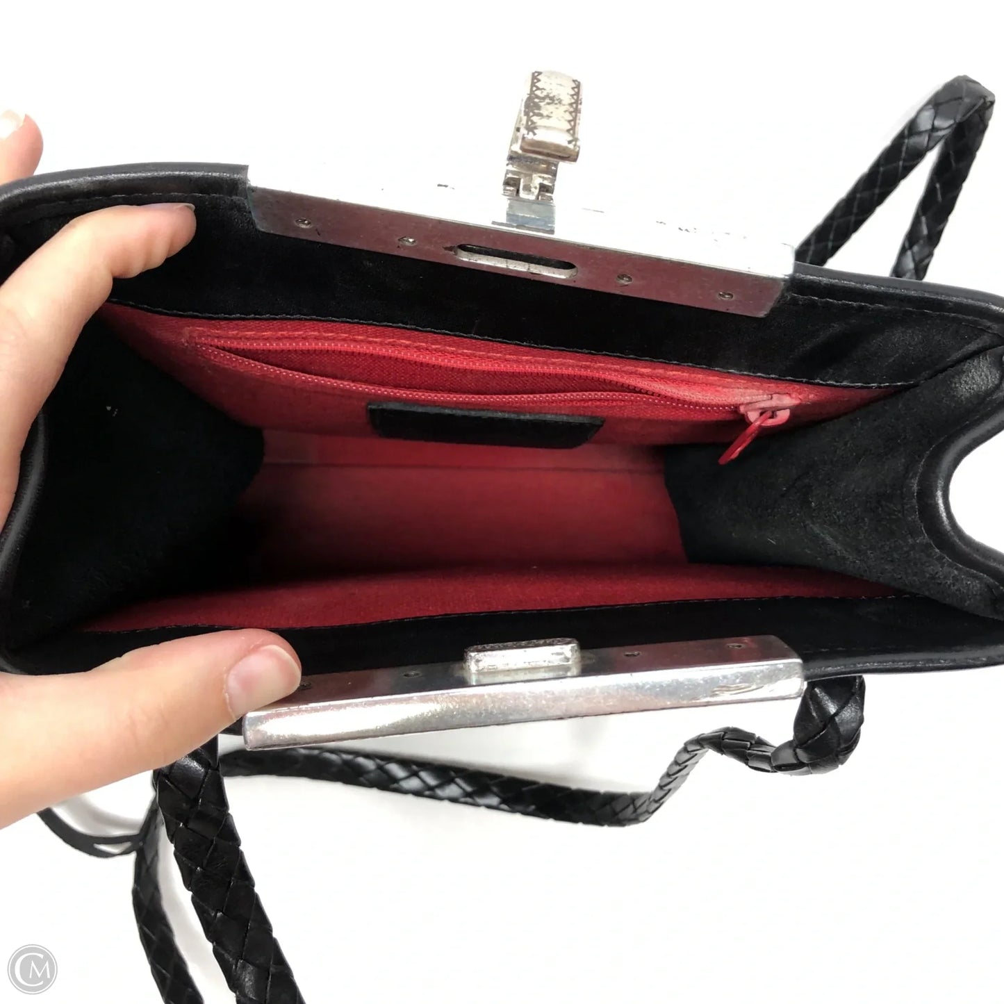 Handbag Leather By Brighton, Size: Small