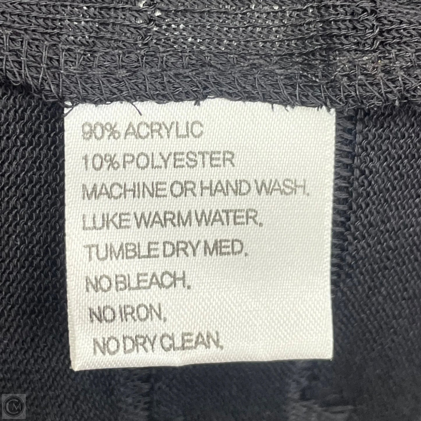 Cardigan By Misook In Black, Size: Xl