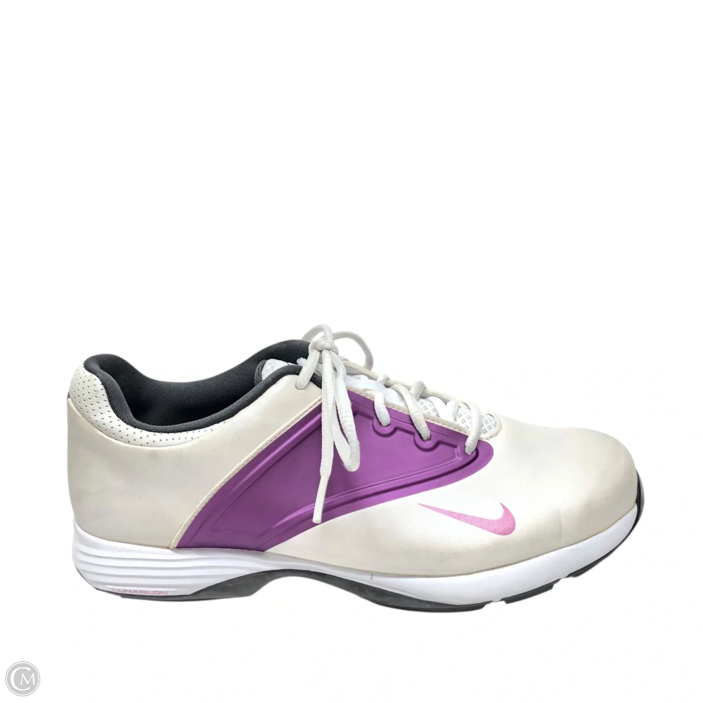 Shoes Sneakers By Nike In Cream & Purple, Size: 7.5