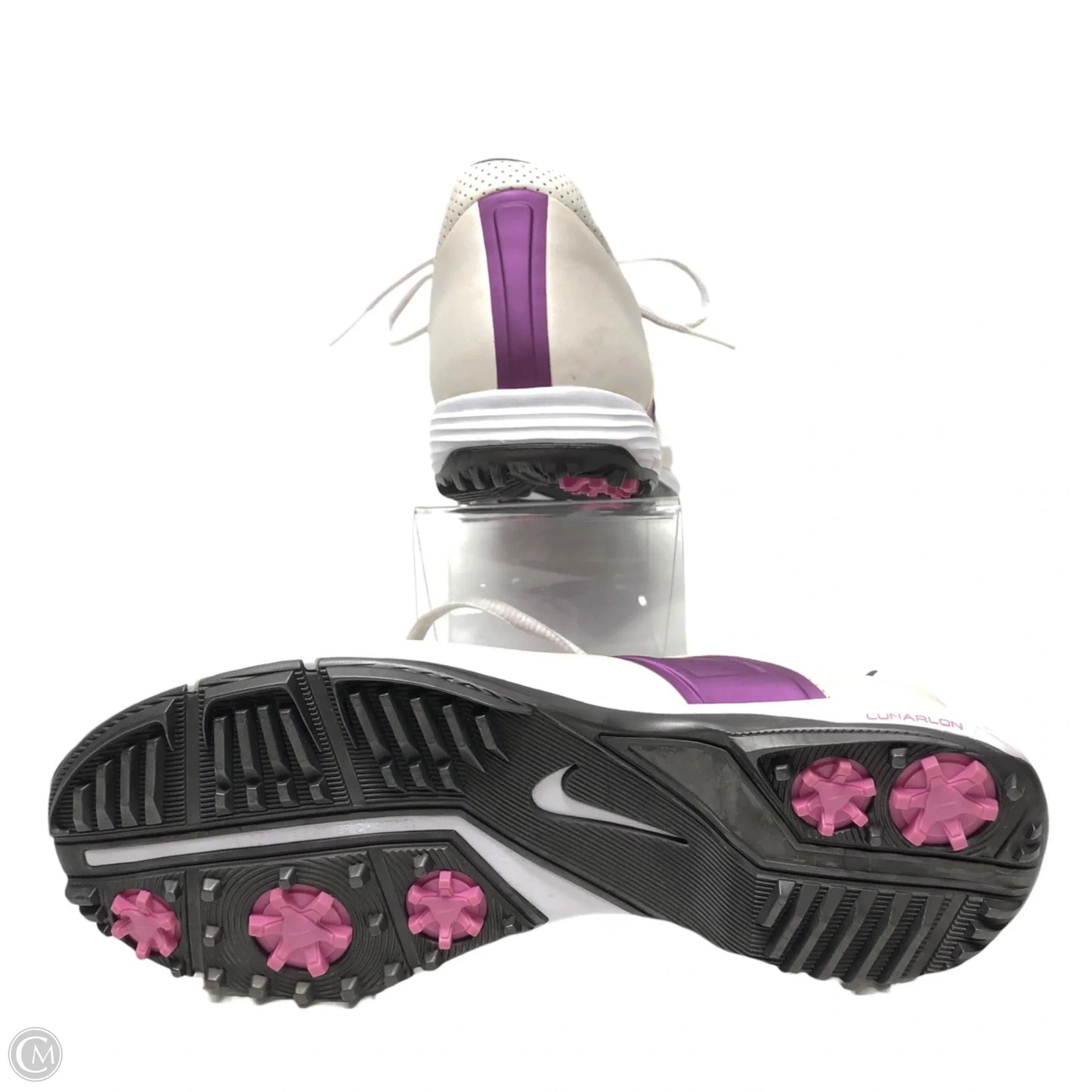 Shoes Sneakers By Nike In Cream & Purple, Size: 7.5