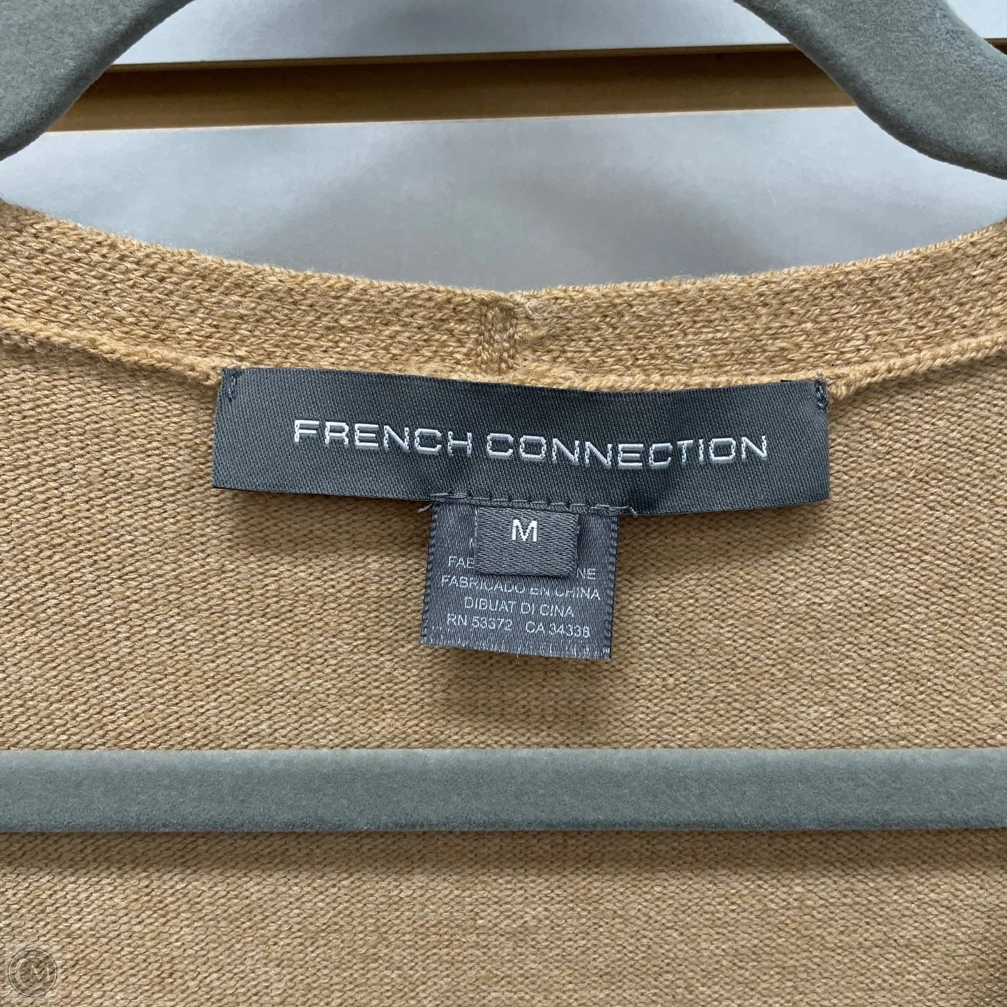 Sweater By French Connection In Tan, Size: M