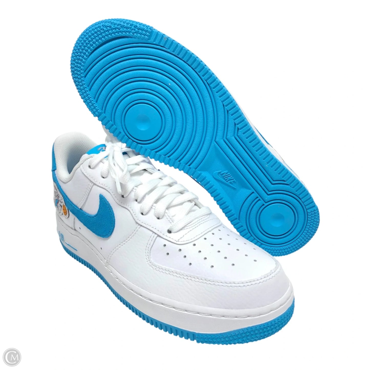 Shoes Sneakers By Nike In Blue & White, Size: 10