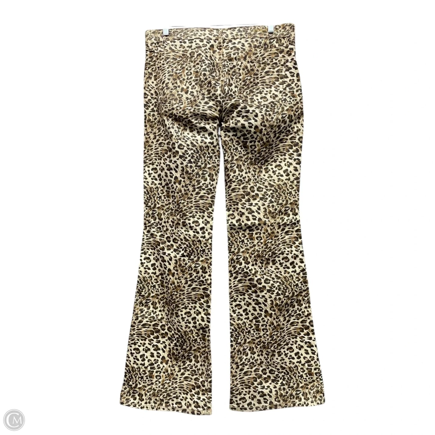 Jeans Boot Cut By Guess In Animal Print, Size: 8