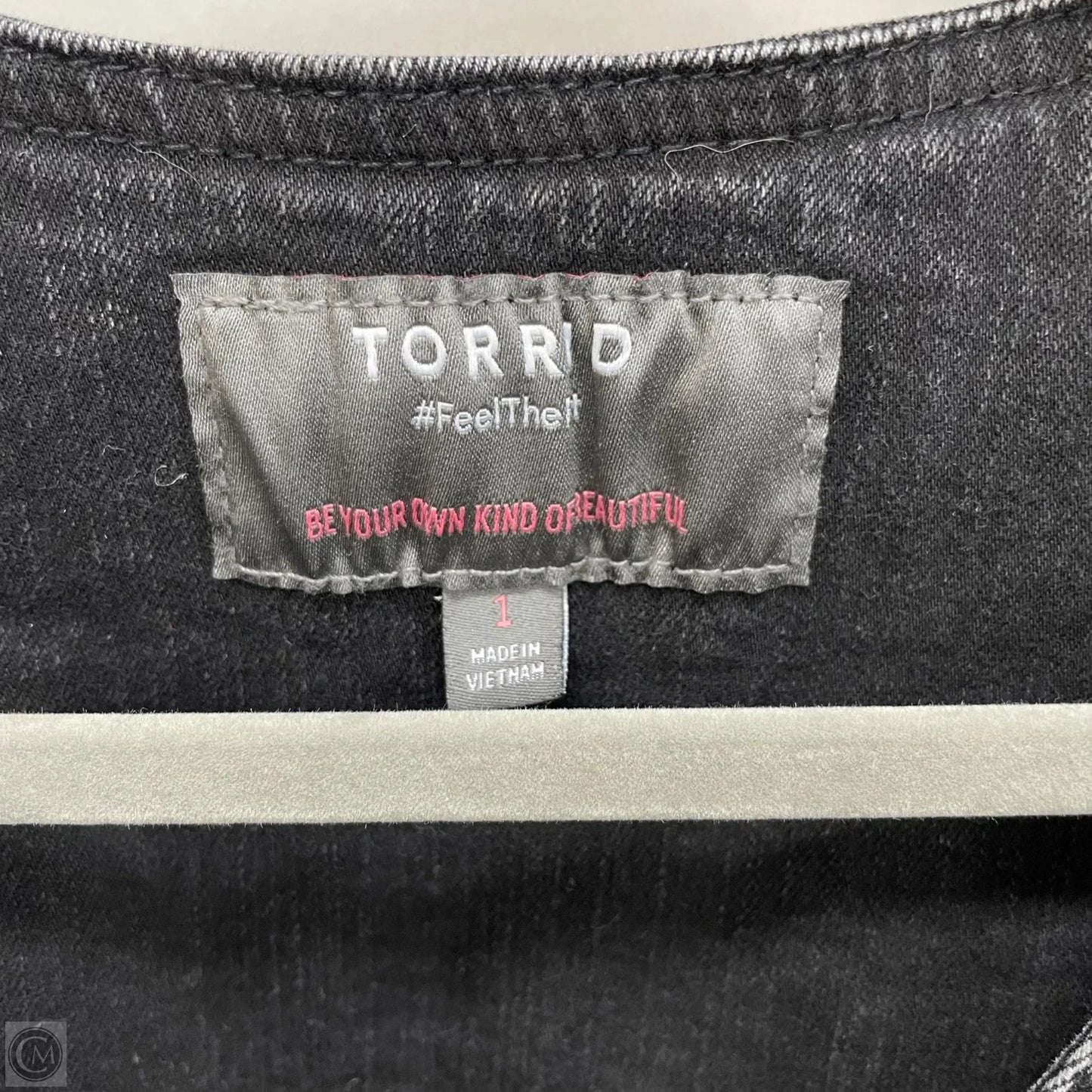 Vest Other By Torrid In Black, Size: 1x
