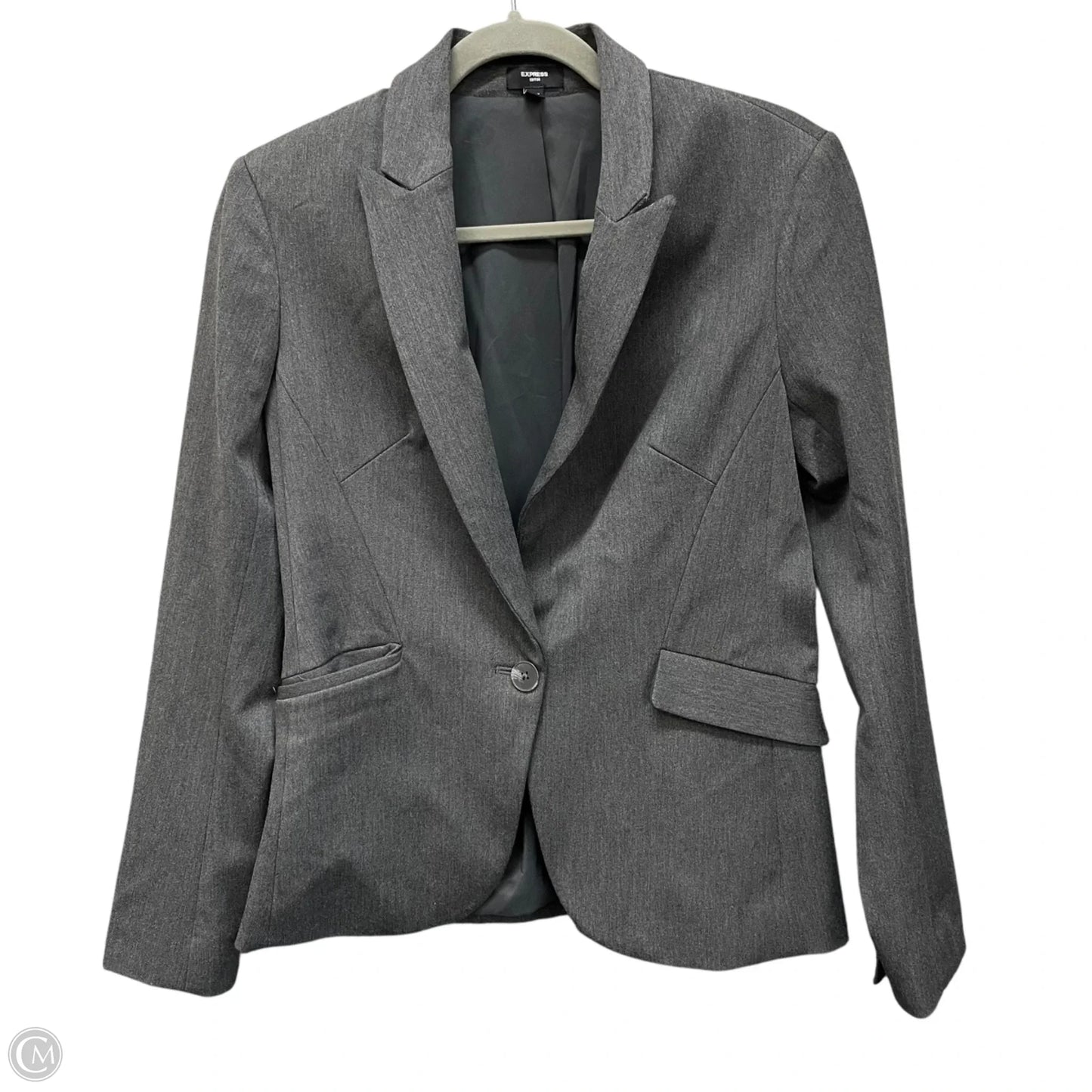 Blazer By Express In Grey, Size: M