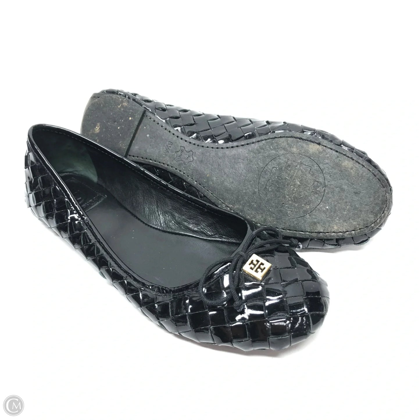 Shoes Designer By Tory Burch In Black, Size: 8.5