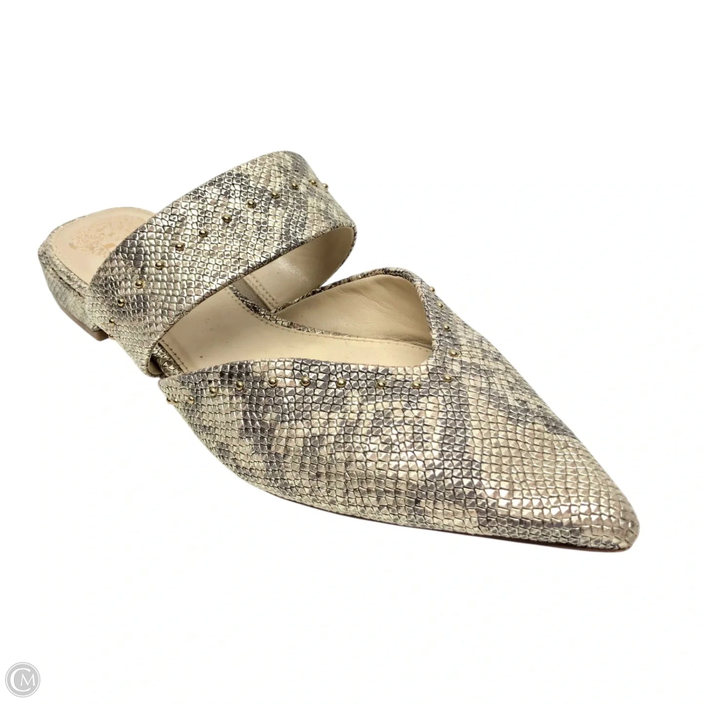 Shoes Flats By Vince Camuto In Gold, Size: 9