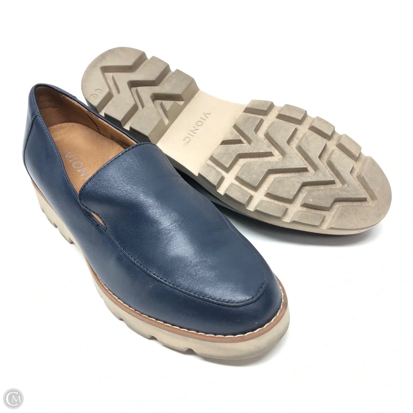 Shoes Flats By Vionic In Blue, Size: 6