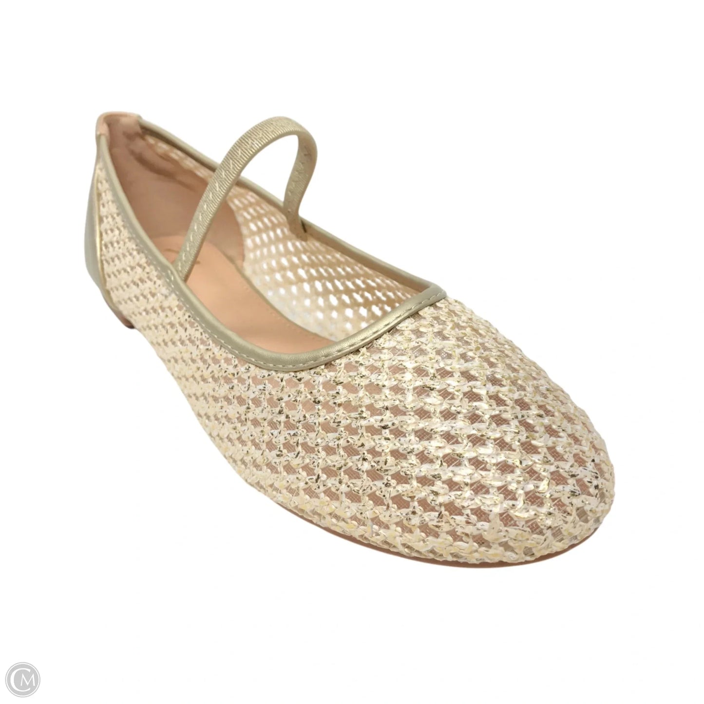 Shoes Flats By New York And Co In Gold, Size: 11