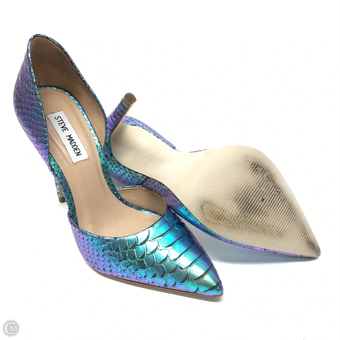 Shoes Heels Stiletto By Steve Madden In Multi-colored, Size: 7.5