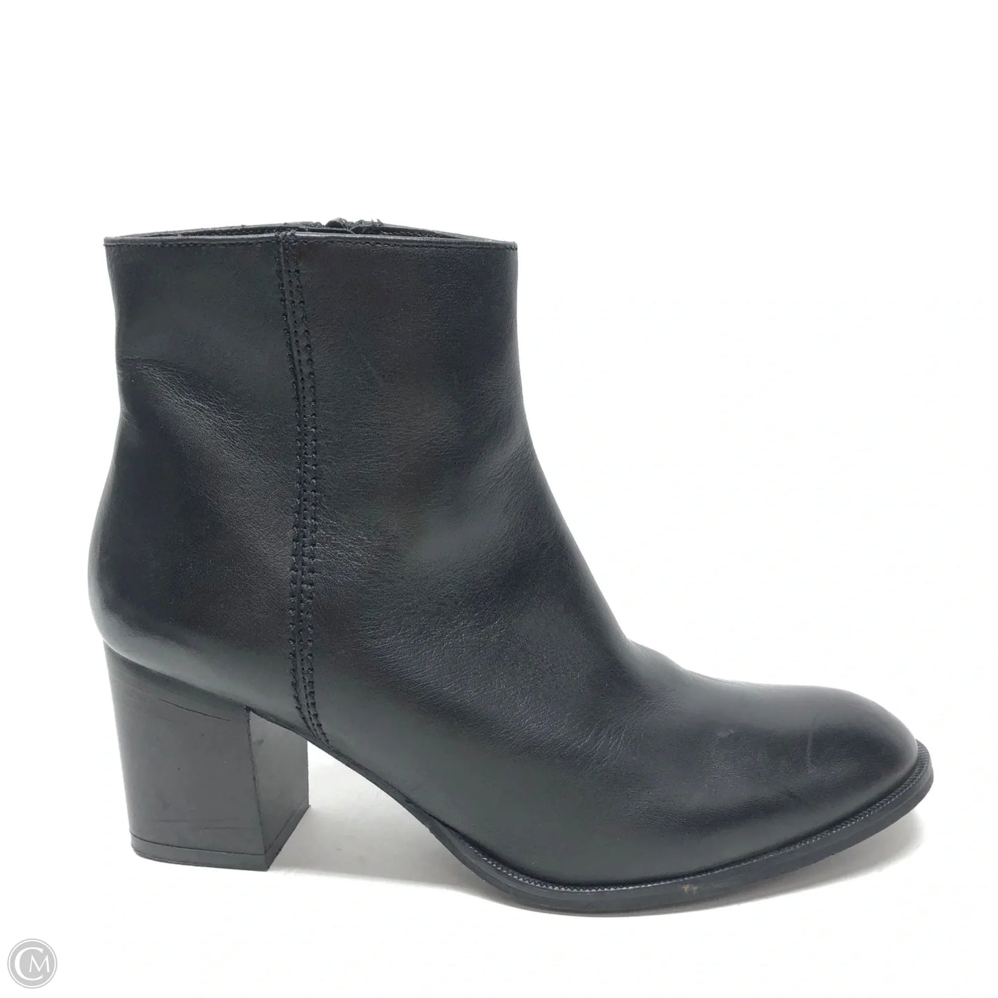 Boots Ankle Heels By Cmc In Black, Size: 8.5