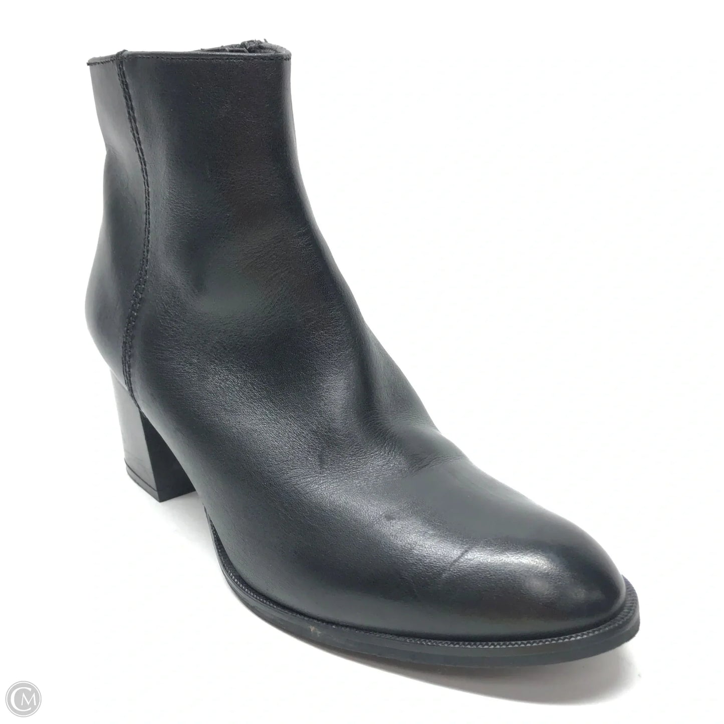 Boots Ankle Heels By Cmc In Black, Size: 8.5