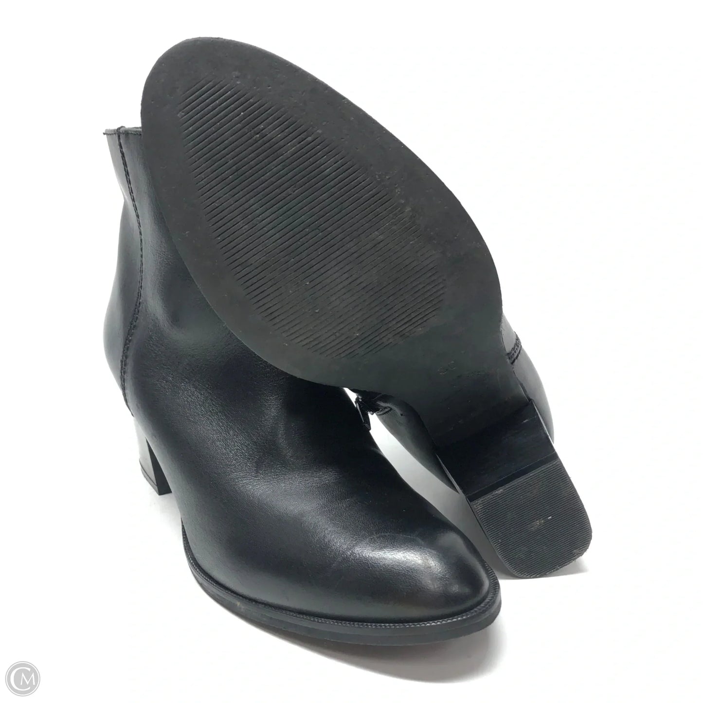 Boots Ankle Heels By Cmc In Black, Size: 8.5