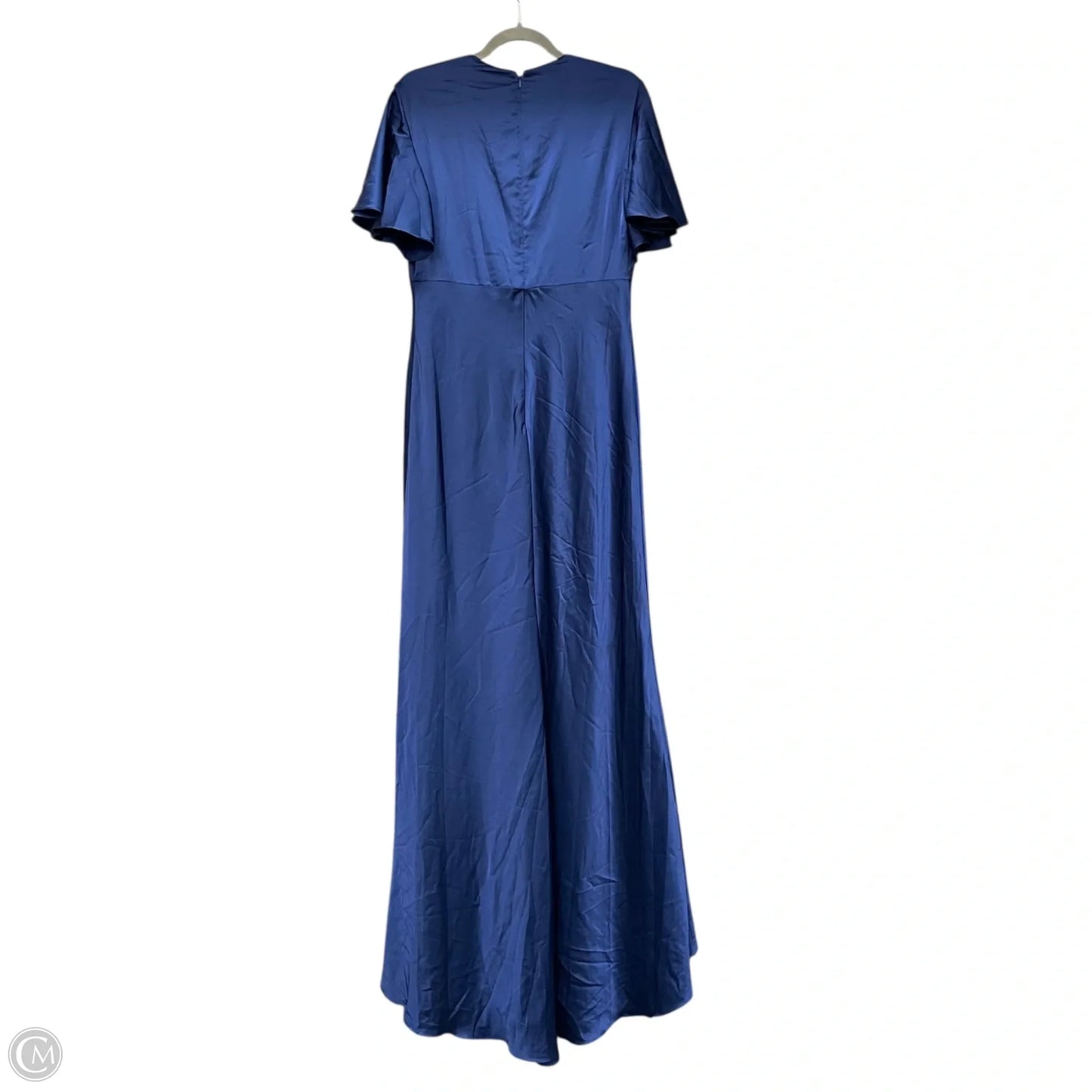 Dress Party Long By Mac Duggal In Navy, Size: 10