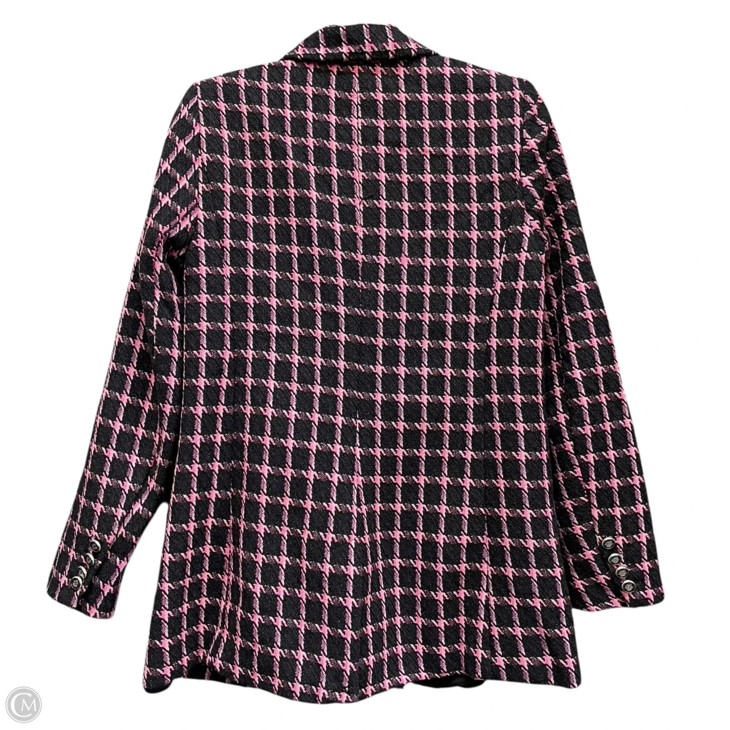 Blazer By Rachel Zoe In Black & Pink, Size: S