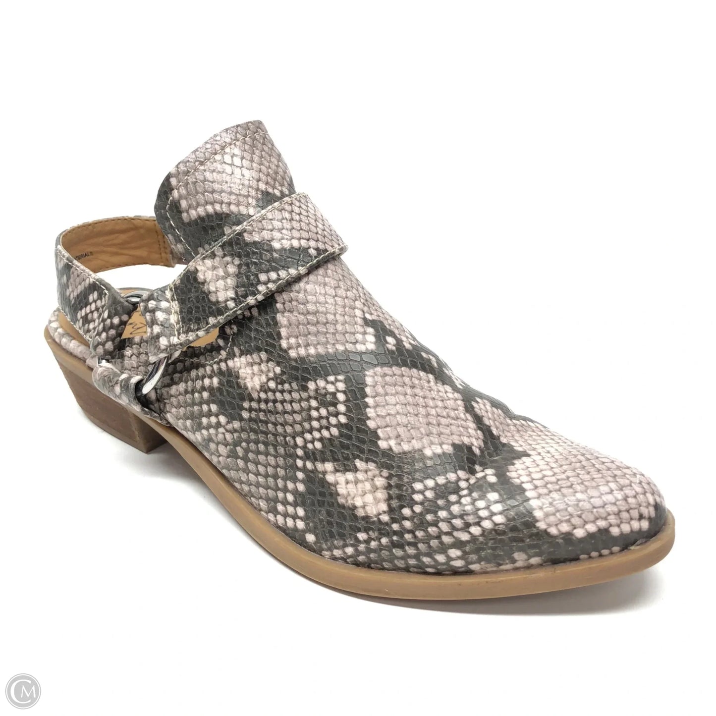 Shoes Heels Block By Crown And Ivy In Snakeskin Print, Size: 6