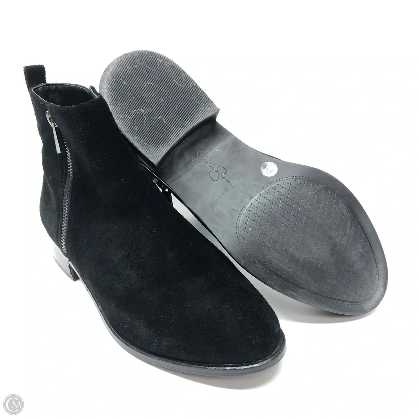 Boots Ankle Heels By Jessica Simpson In Black, Size: 8.5