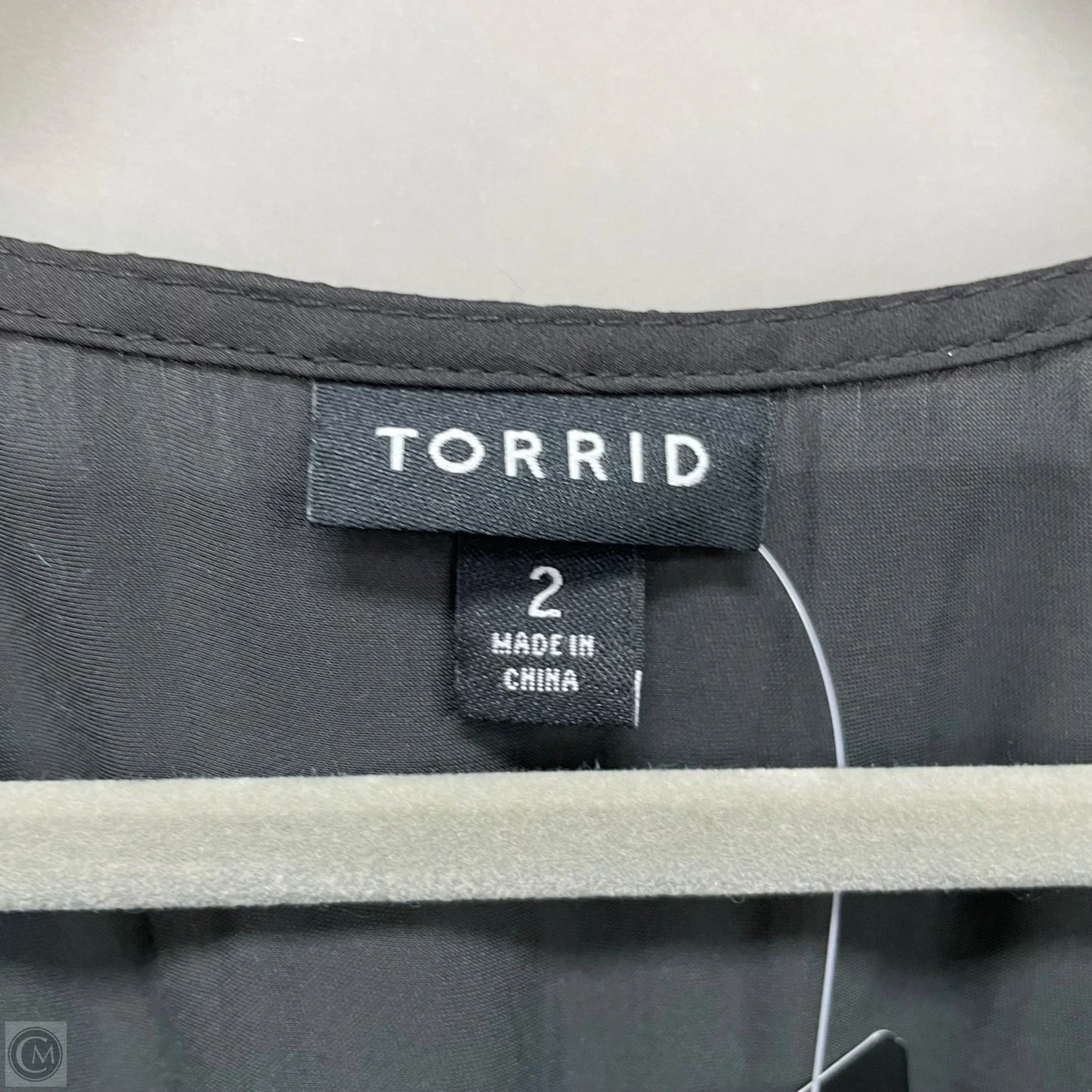 Blouse Long Sleeve By Torrid In Black, Size: 2x