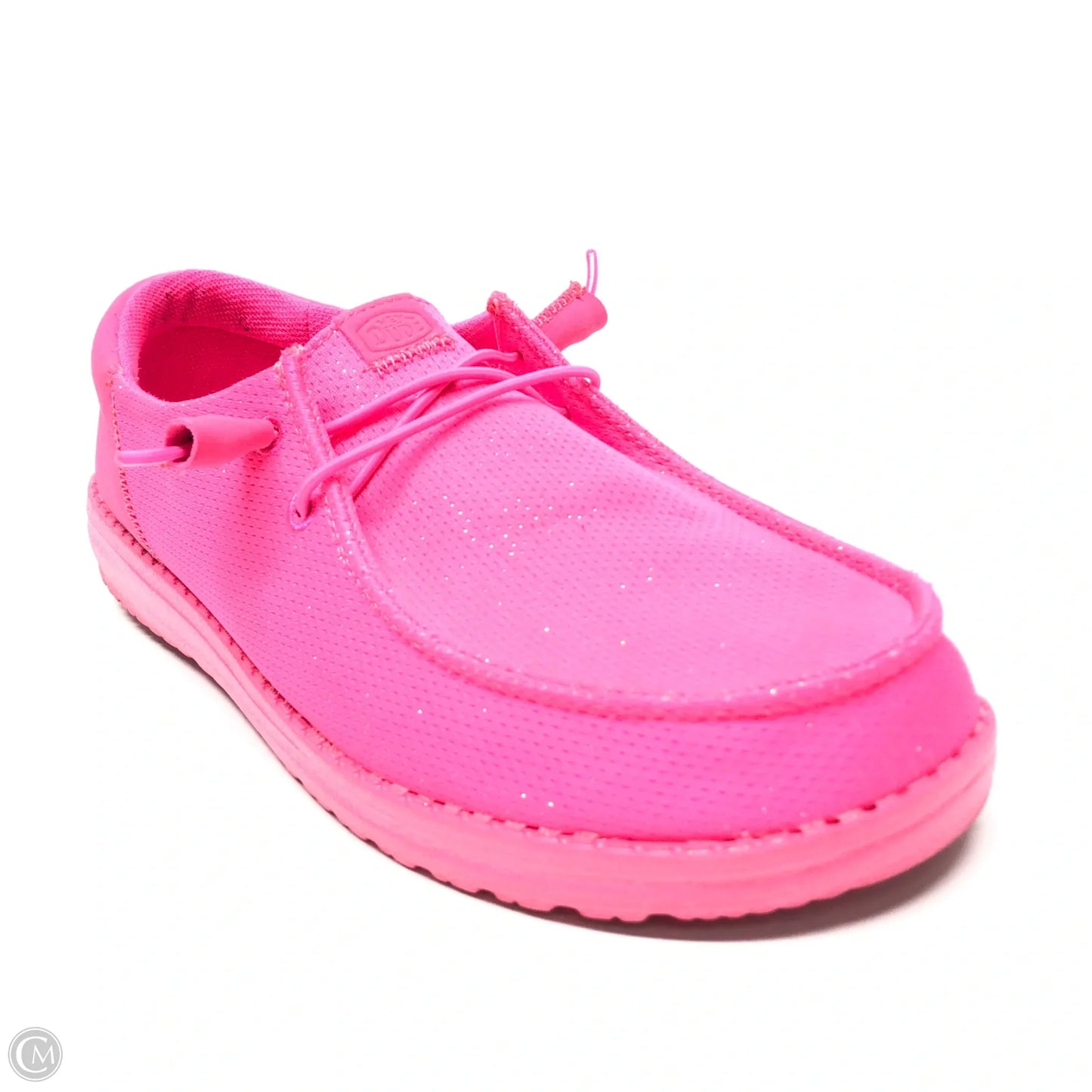Shoes Flats By Hey Dude In Pink, Size: 11