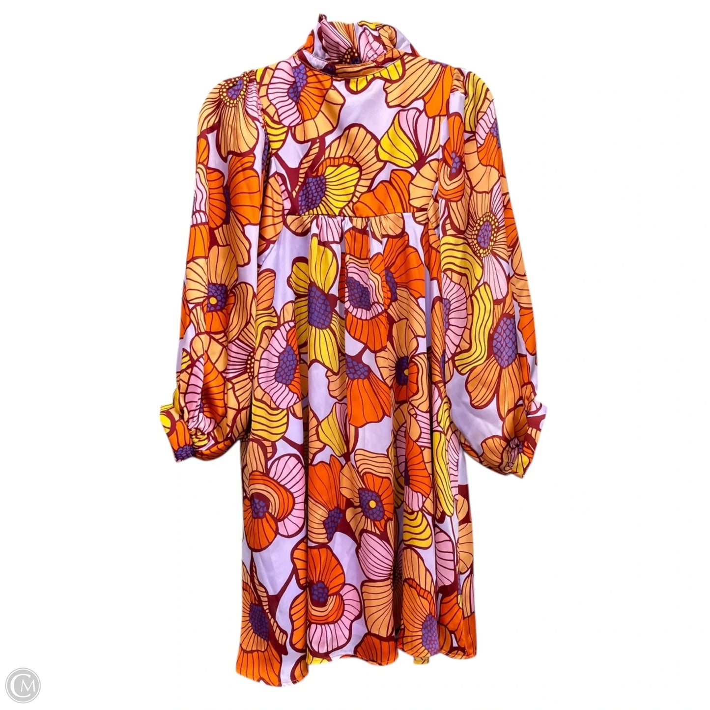 Dress Casual Short By Adrienne In Multi-colored, Size: M