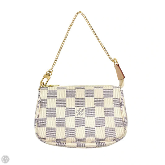 Wristlet Luxury Designer By Louis Vuitton, Size: Small