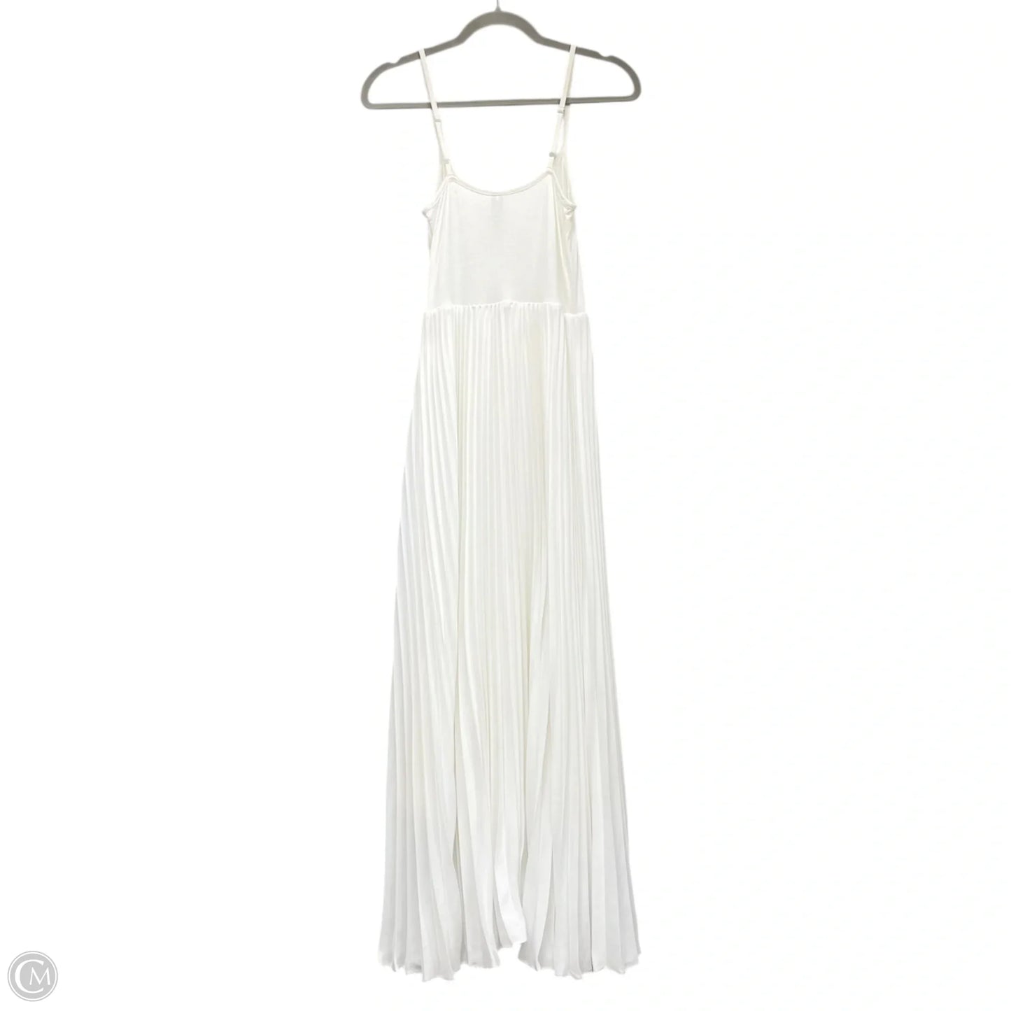 Dress Casual Midi By Anthropologie In White, Size: Xs