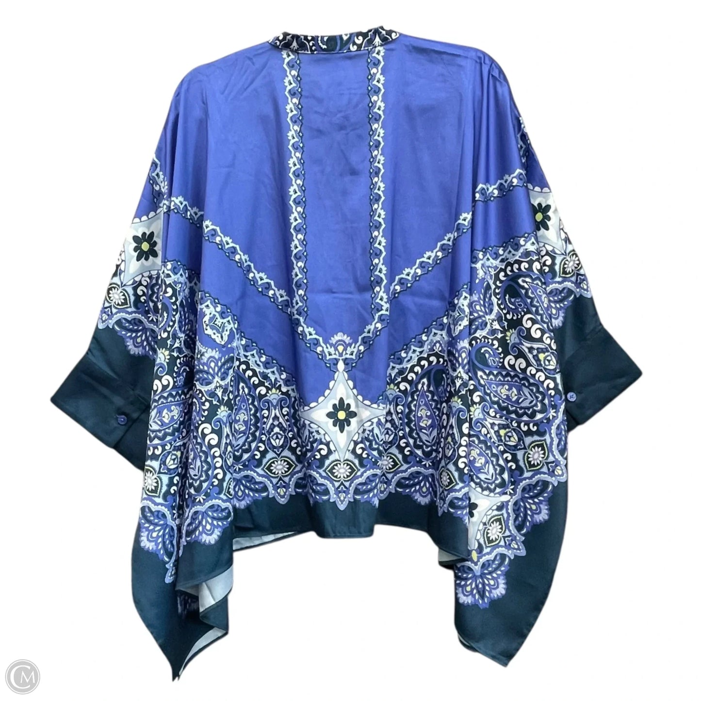 Pants Set 2pc By Chicos In Blue & White, Size: M